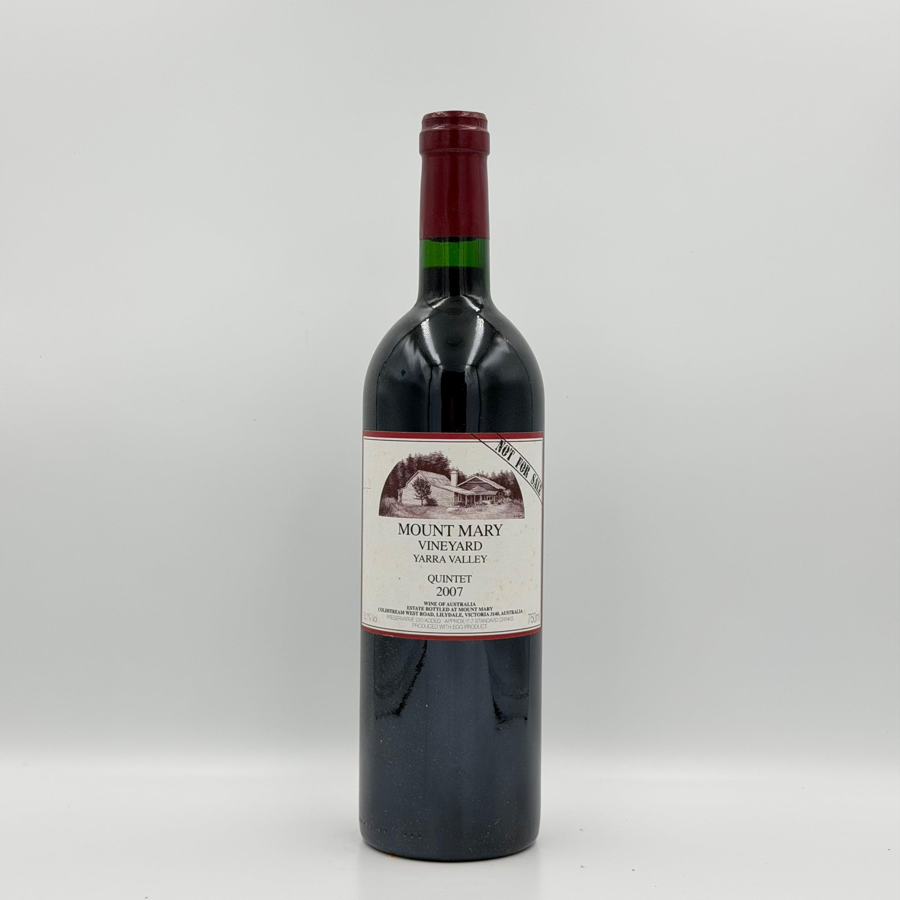 2007 Mount Mary Vineyard Quintet – 750ml
