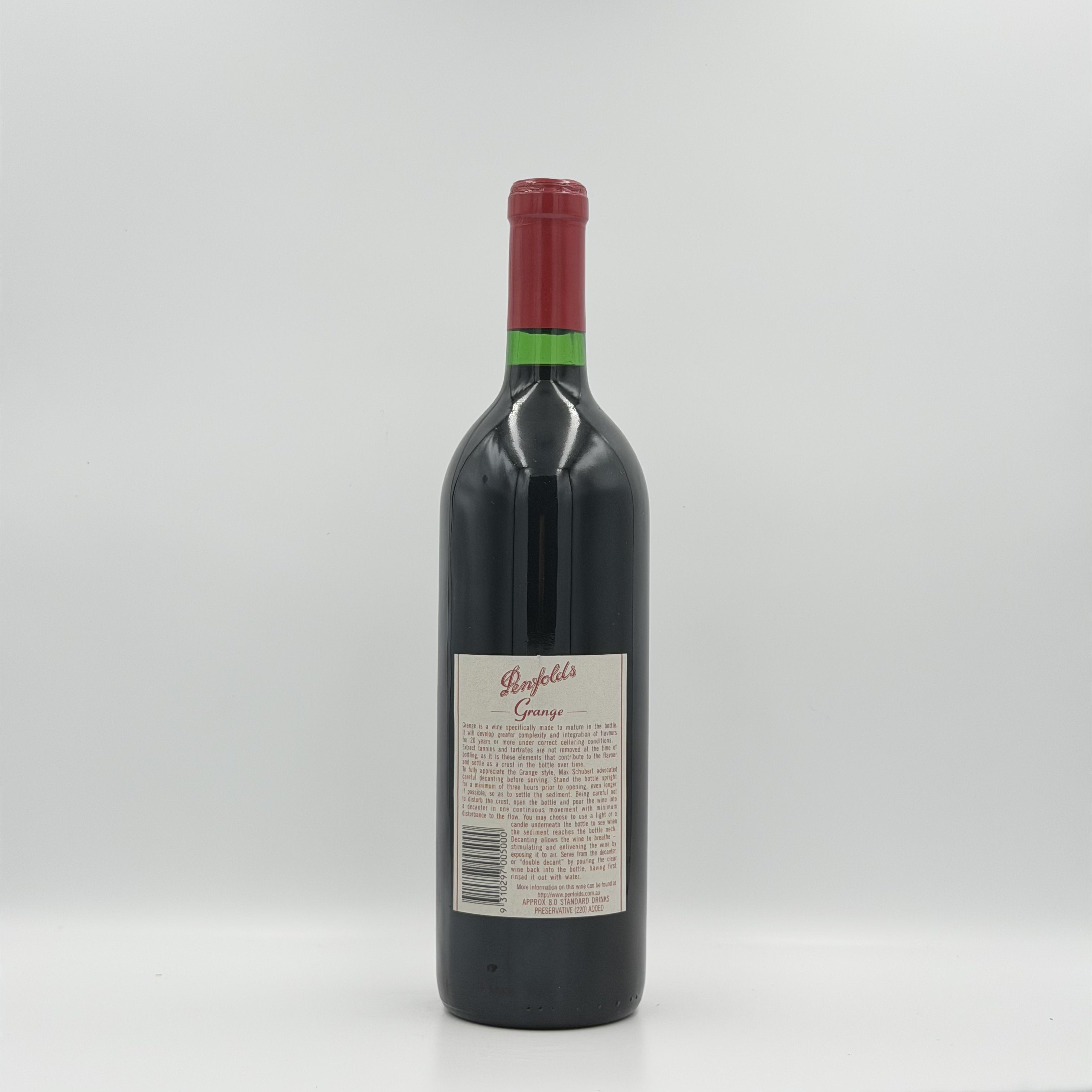 1993 Penfolds Grange Bin 95 Shiraz 750ml