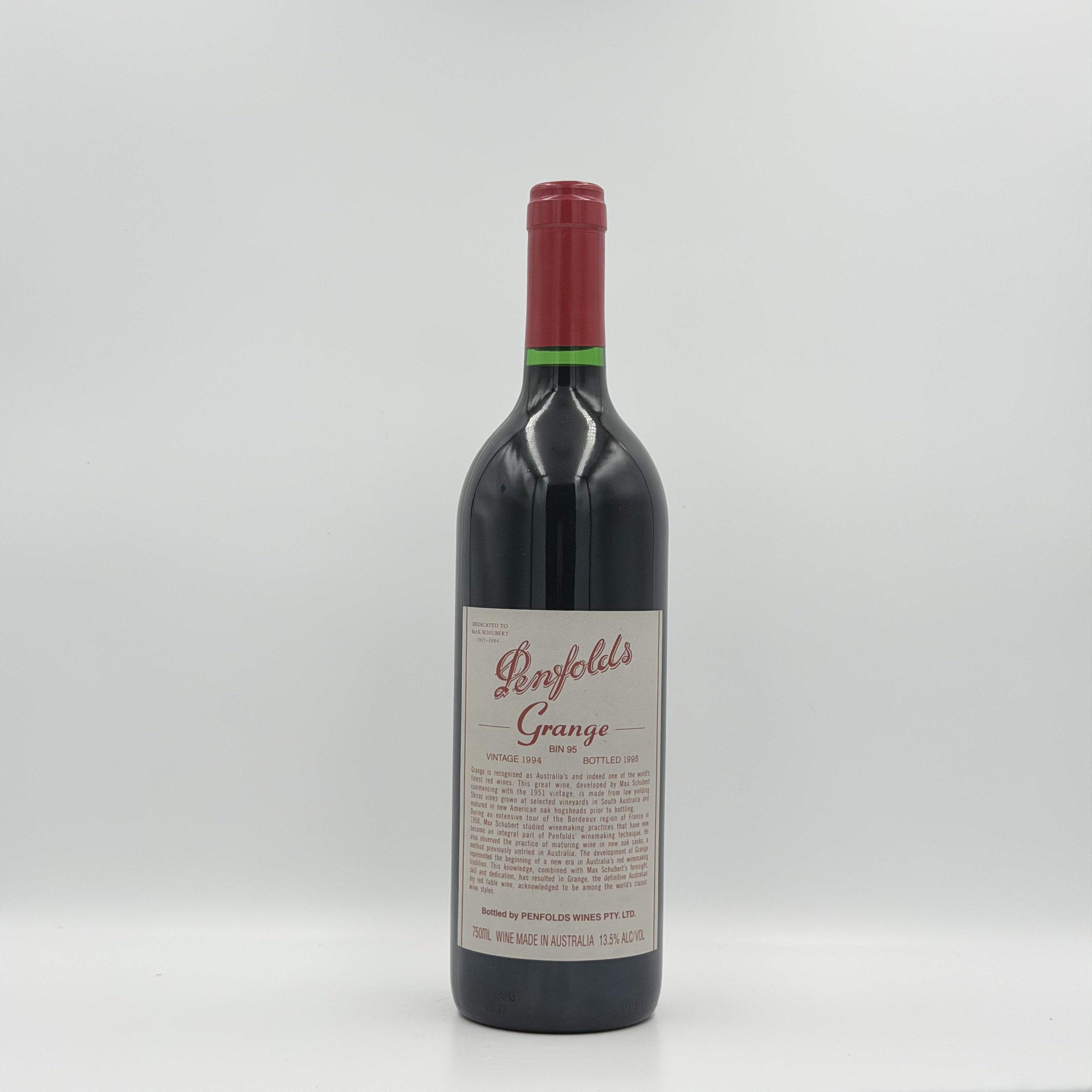 1994 Penfolds Grange Bin 95 Shiraz 750ml