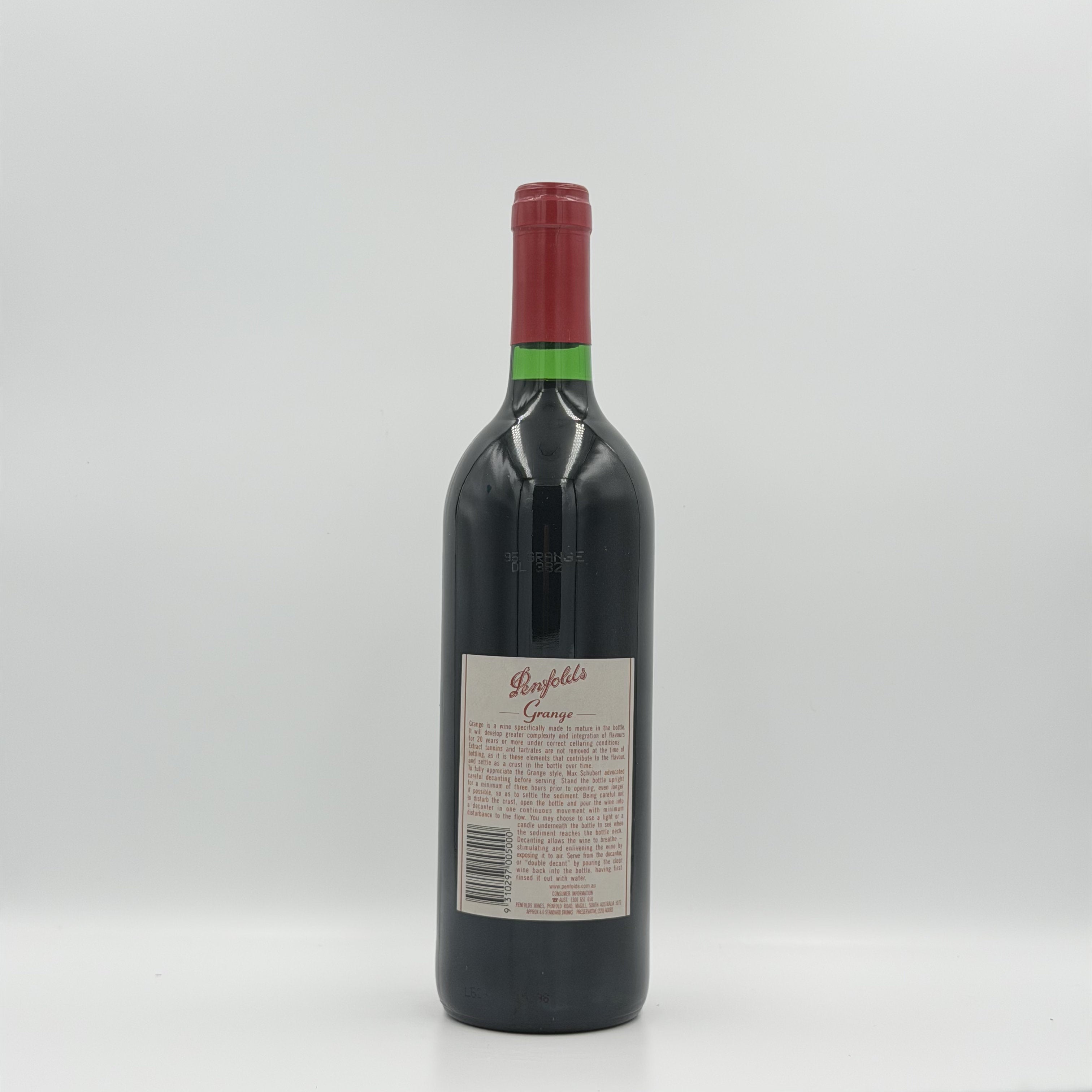 1995 Penfolds Grange Bin 95 Shiraz 750ml | AUREOL Cellars