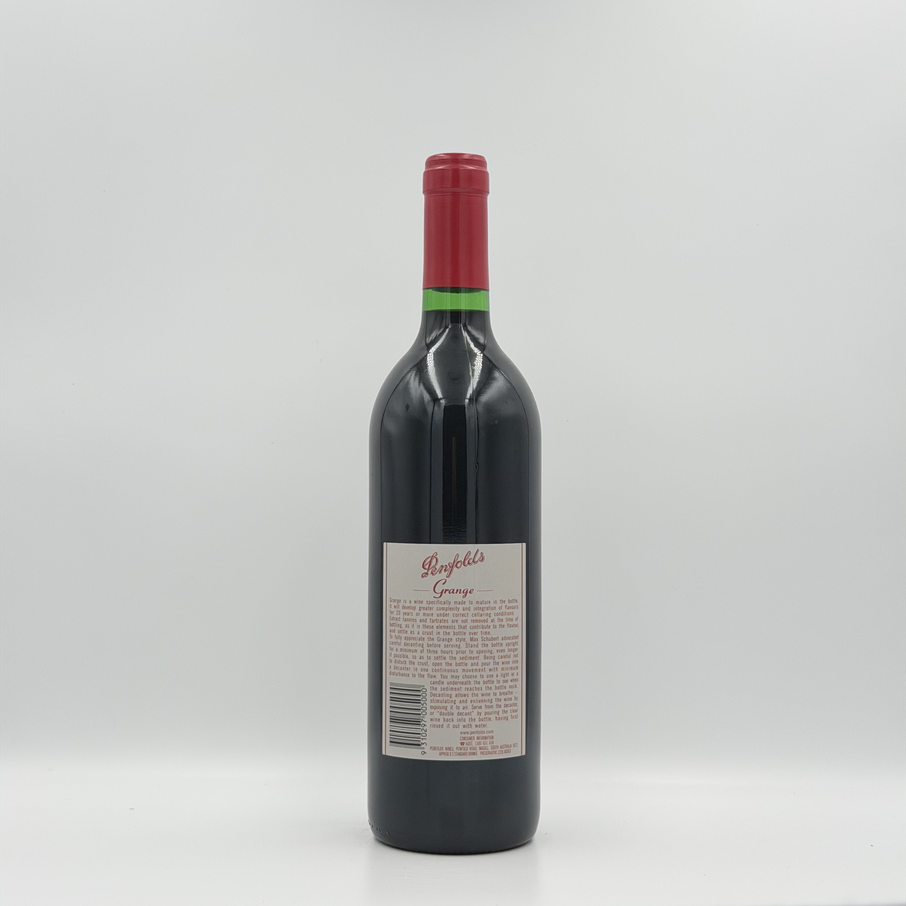 1997 Penfolds Grange Bin 95 Shiraz 750ml