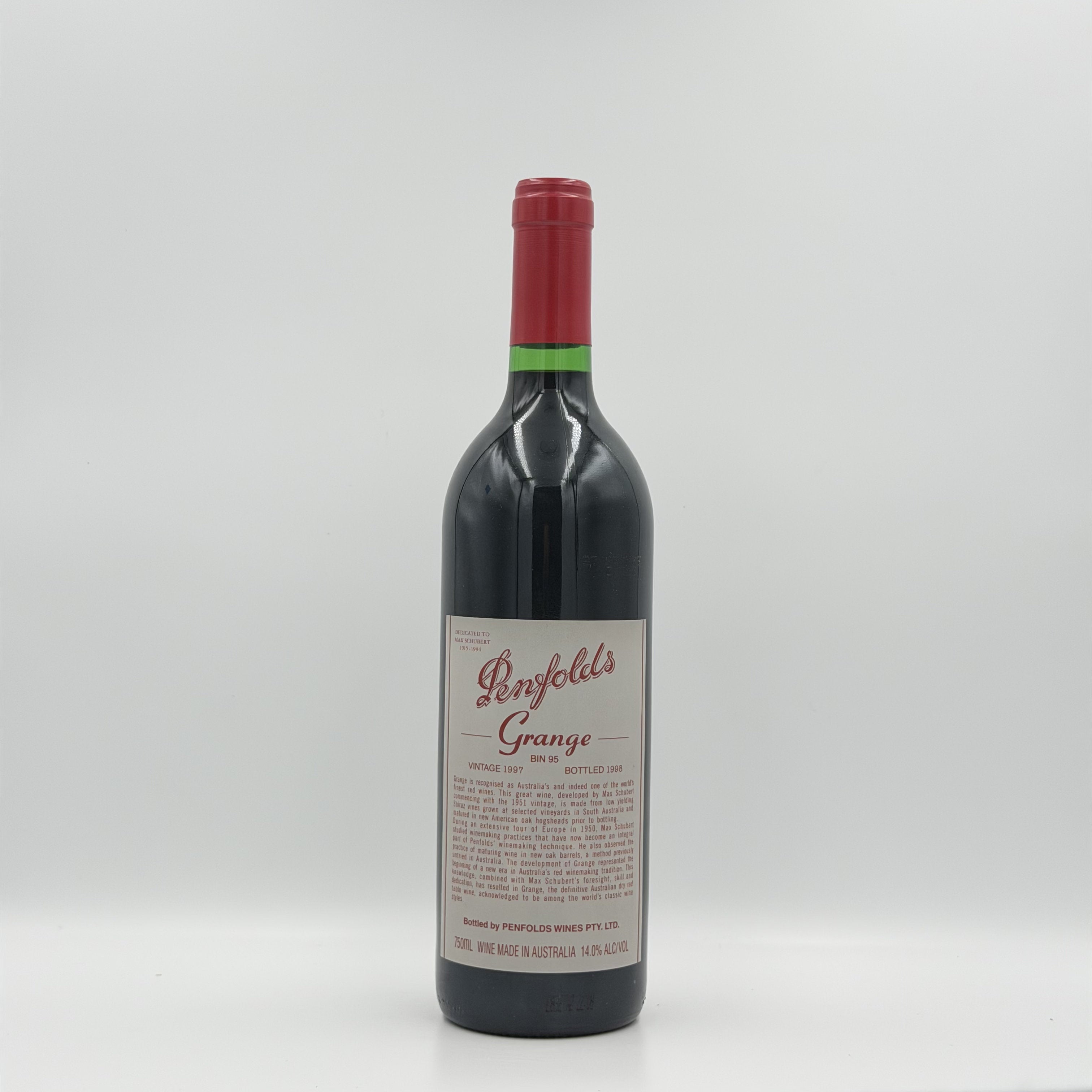 1997 Penfolds Grange Bin 95 Shiraz 750ml