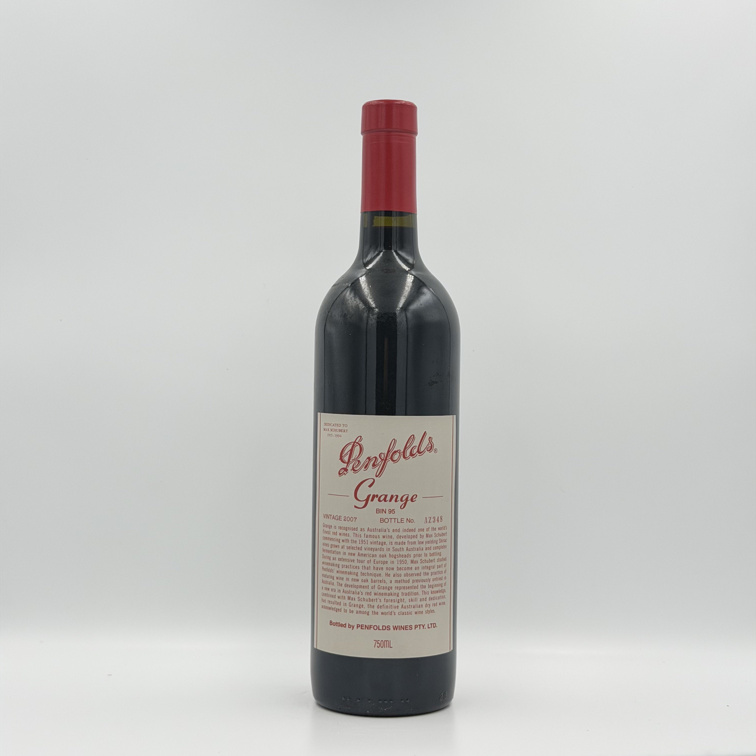 2007 Penfolds Grange Bin 95 Shiraz 750ml