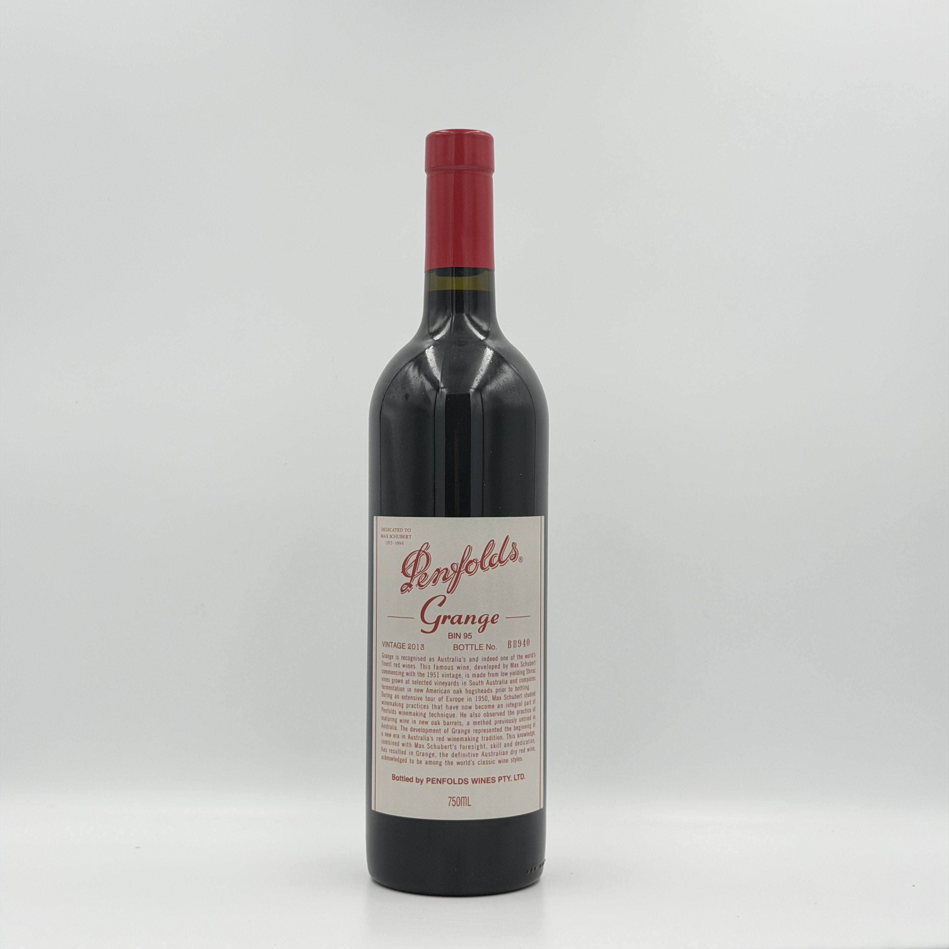 2013 Penfolds Grange Bin 95 Shiraz 750ml