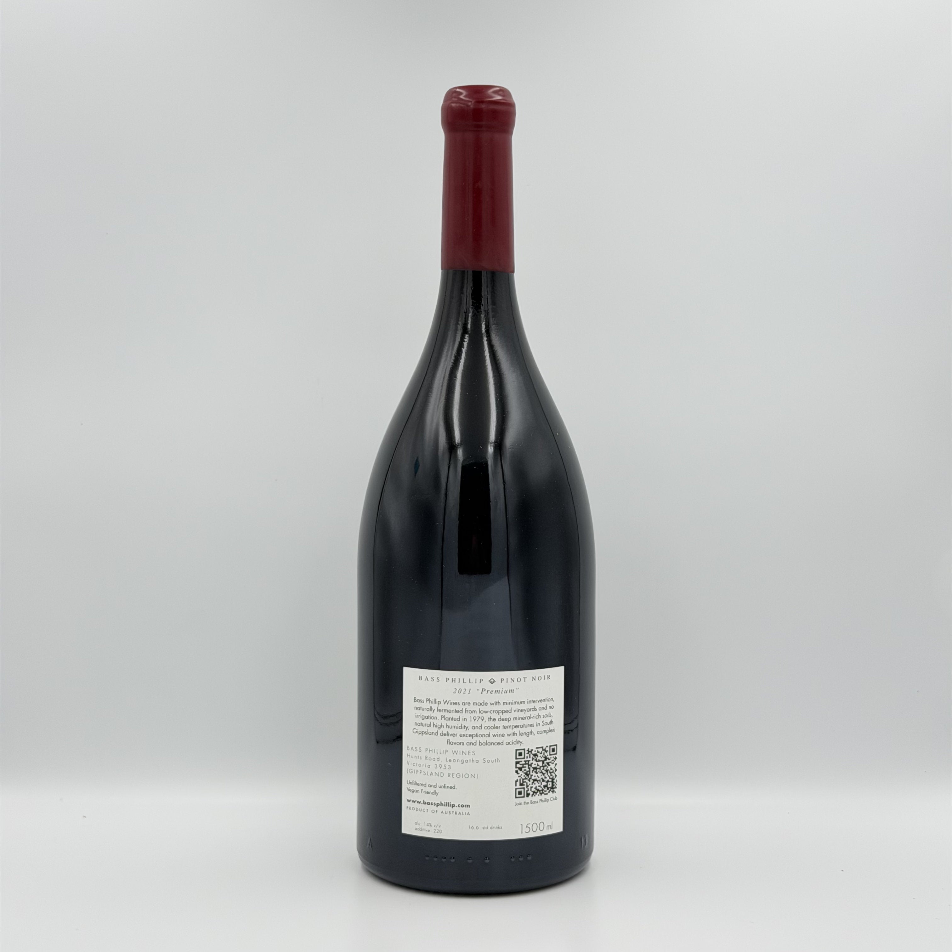 2021 Bass Phillip Premium Pinot Noir Old Vines Double Magnum 3L