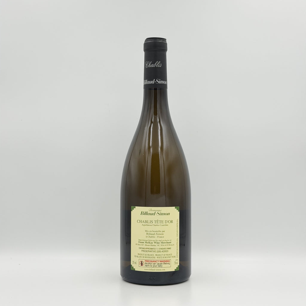 2022 Domaine Billaud-Simon Chablis Tête d'Or 750ml