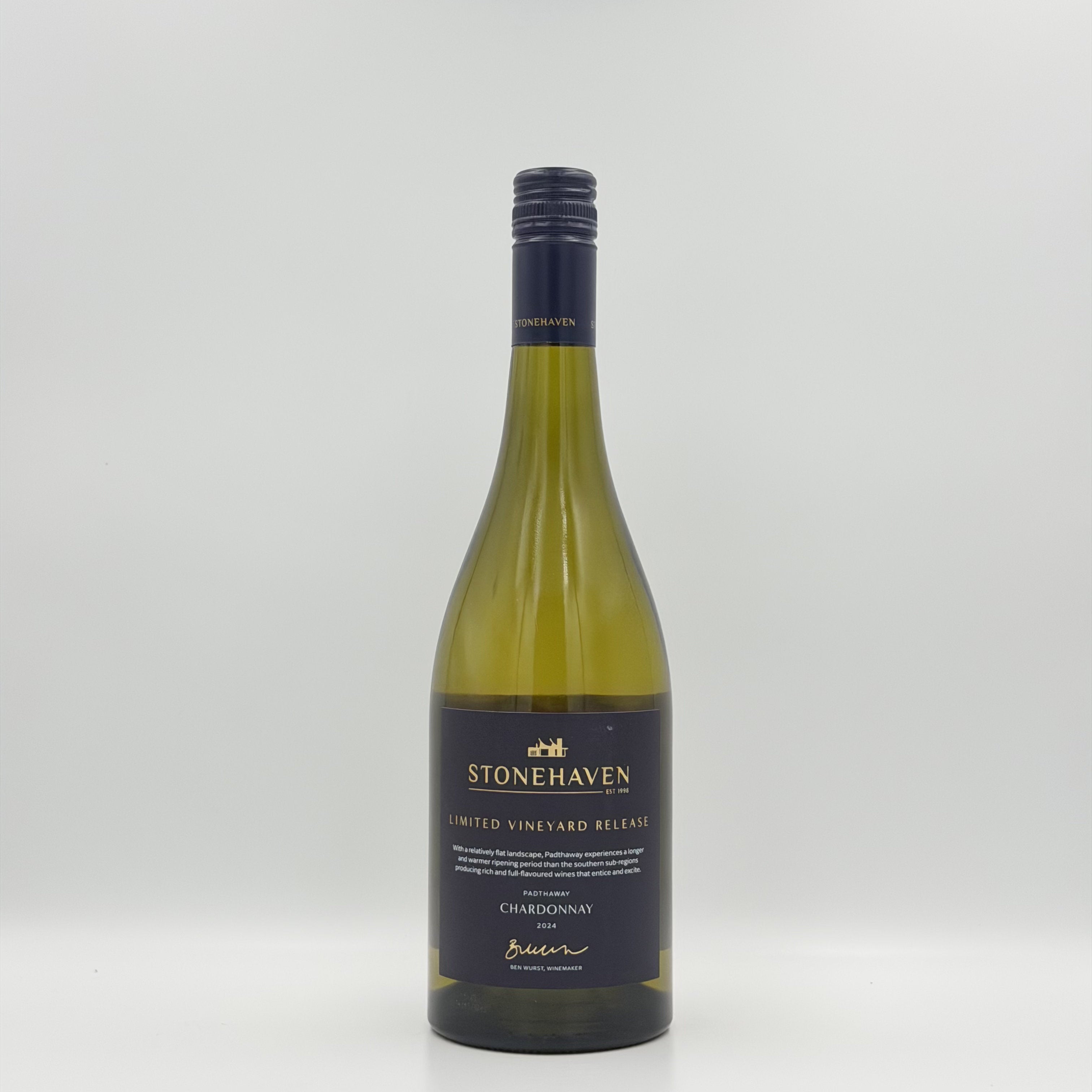 2024 Stonehaven Limited Vineyard Release Chardonnay 750ml
