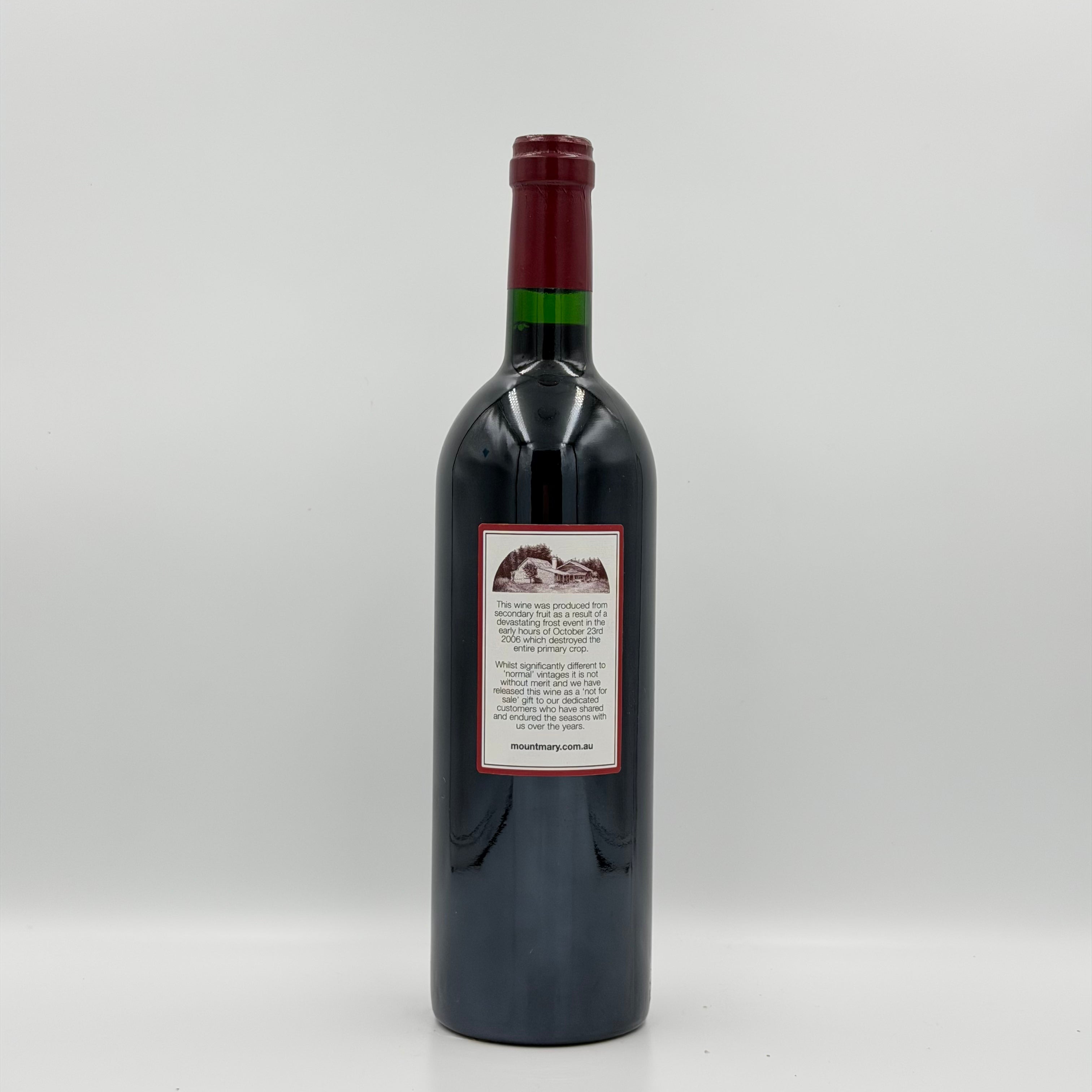 2007 Mount Mary Vineyard Quintet – 750ml
