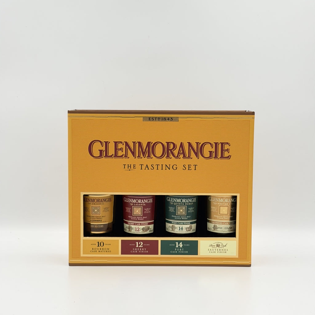 Glenmorangie Highland Single Malt Scotch Whisky Tasting Set (4 × 100ml)