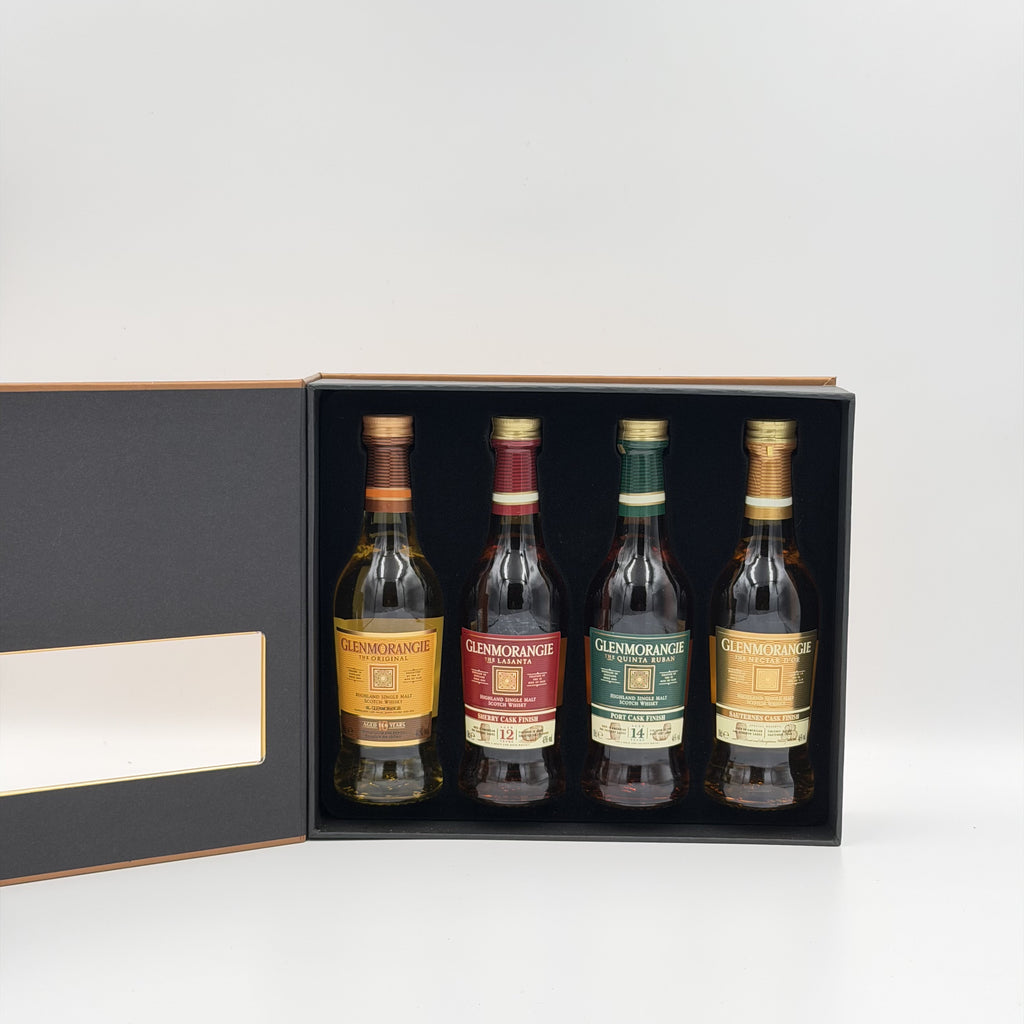 Glenmorangie Highland Single Malt Scotch Whisky Tasting Set (4 × 100ml)