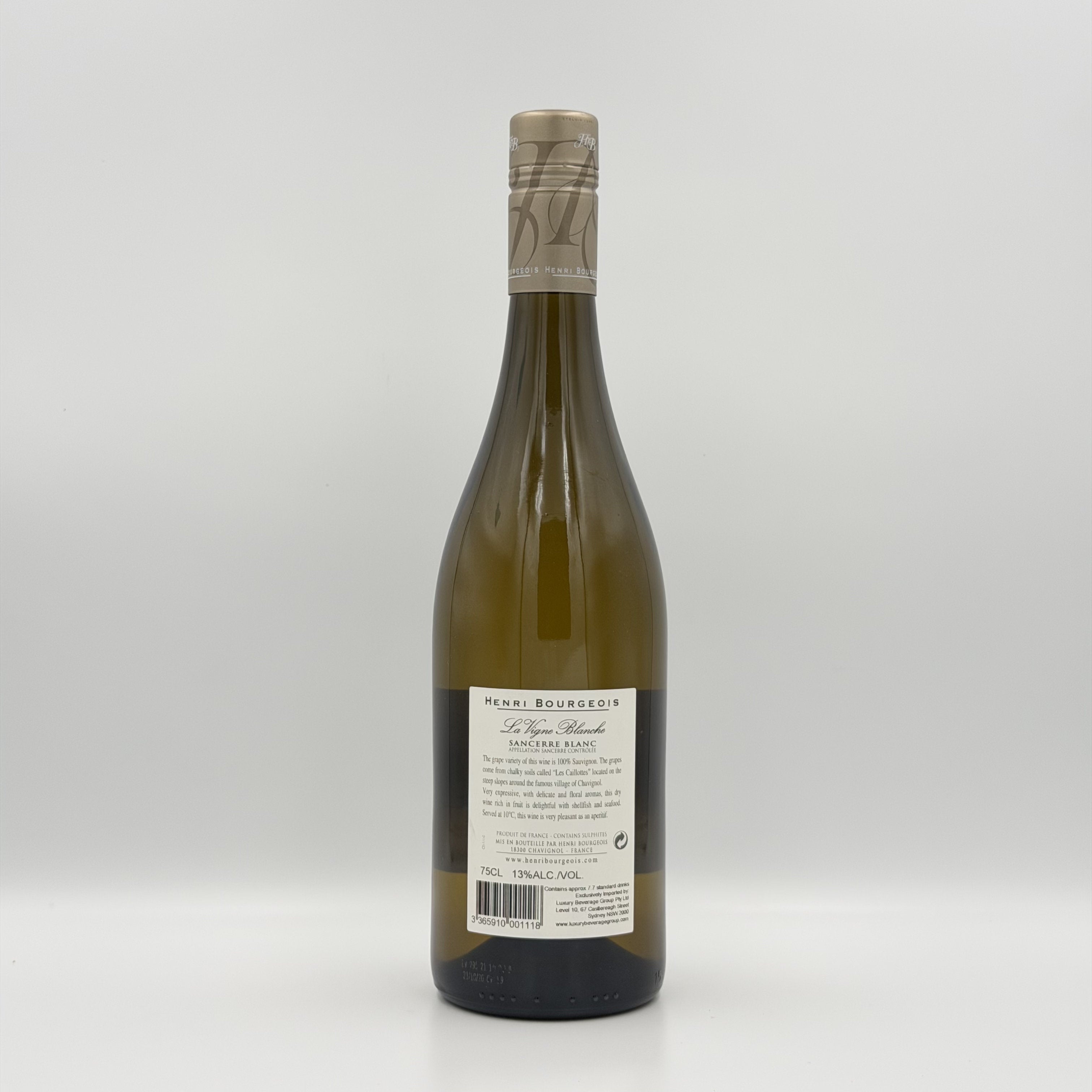 2019 Henri Bourgeois “La Vigne Blanche” Sancerre – 750ml