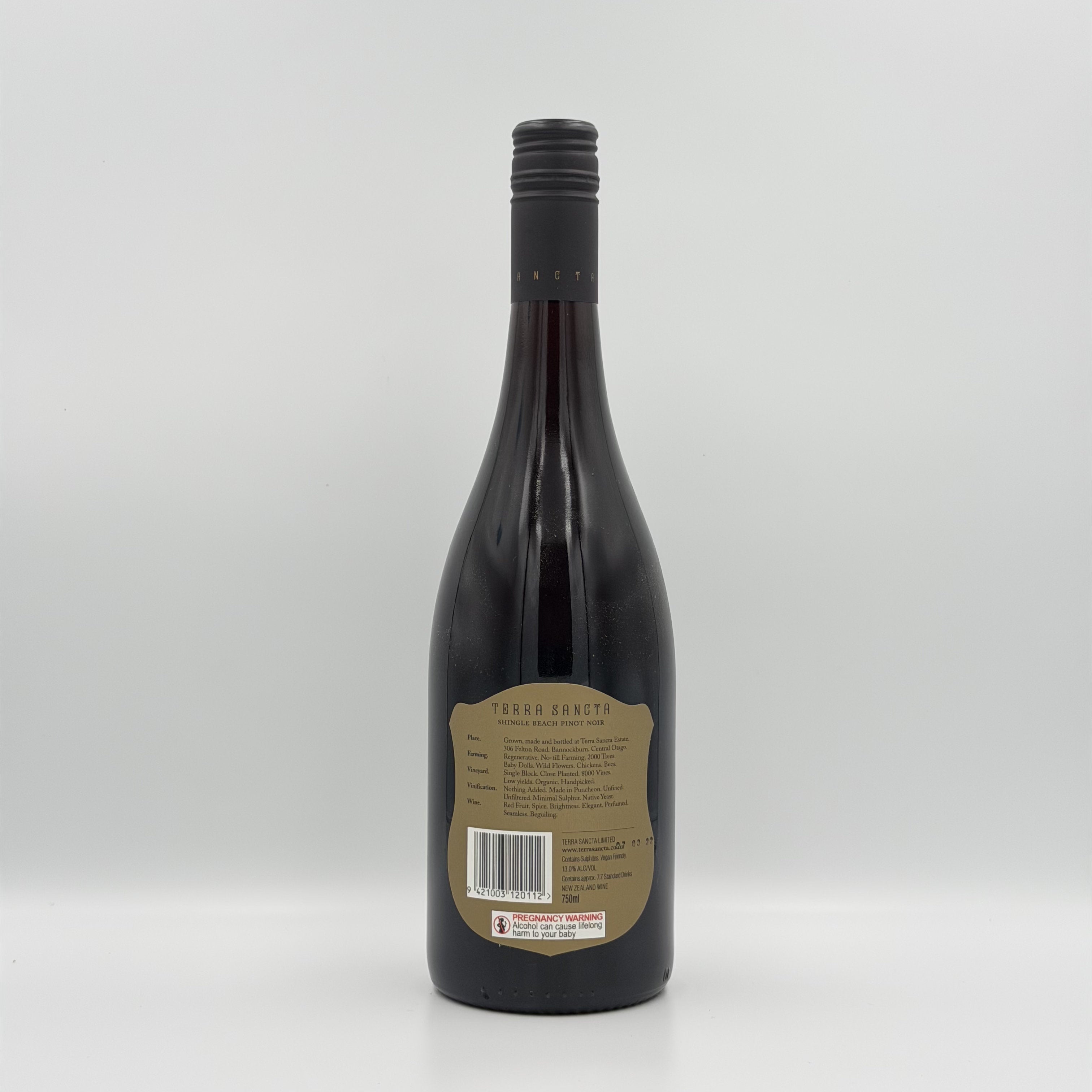 2021 Terra Sancta Shingle Beach Pinot Noir – 750ml