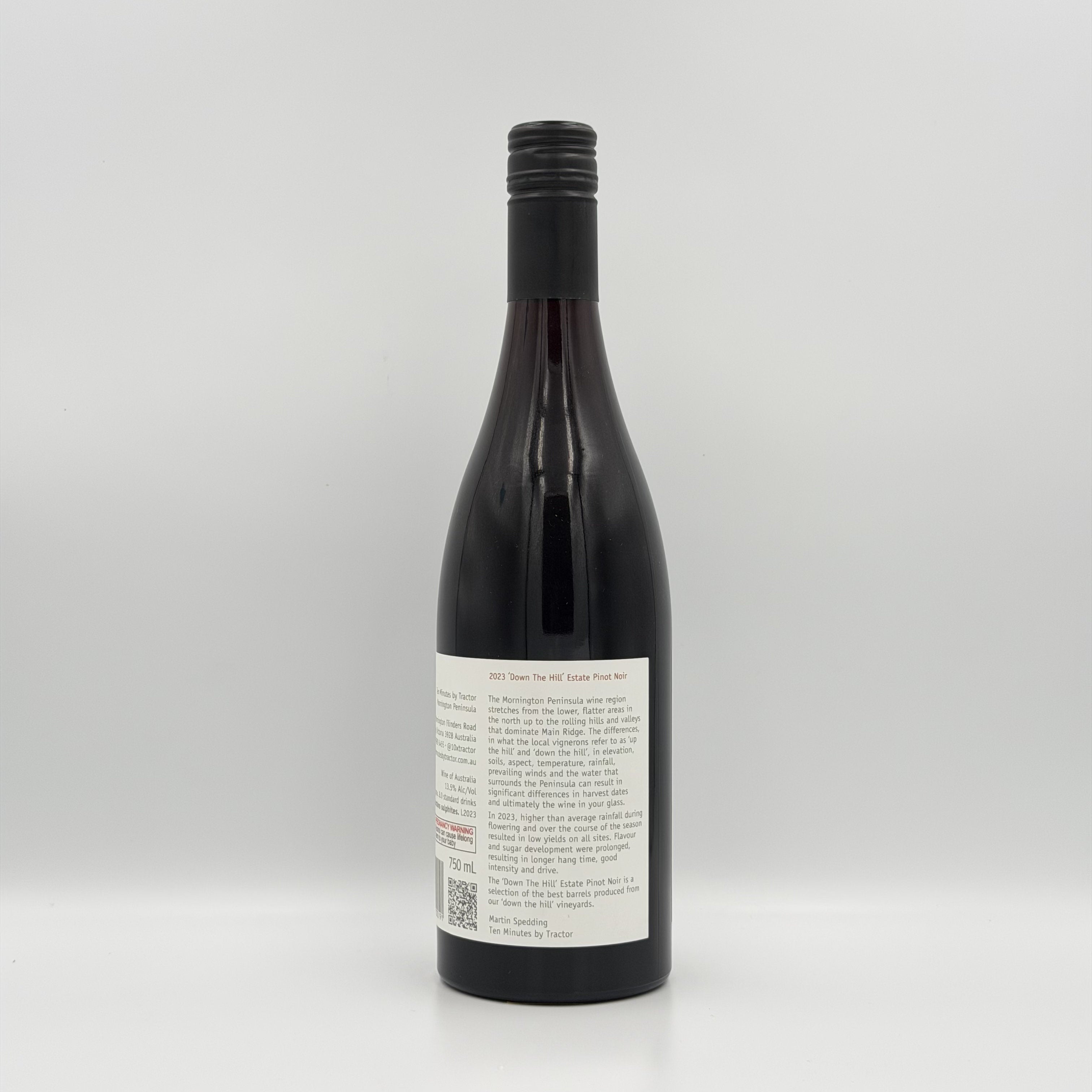 2023 Ten Minutes by Tractor “Down The Hill” Estate Pinot Noir – 750ml