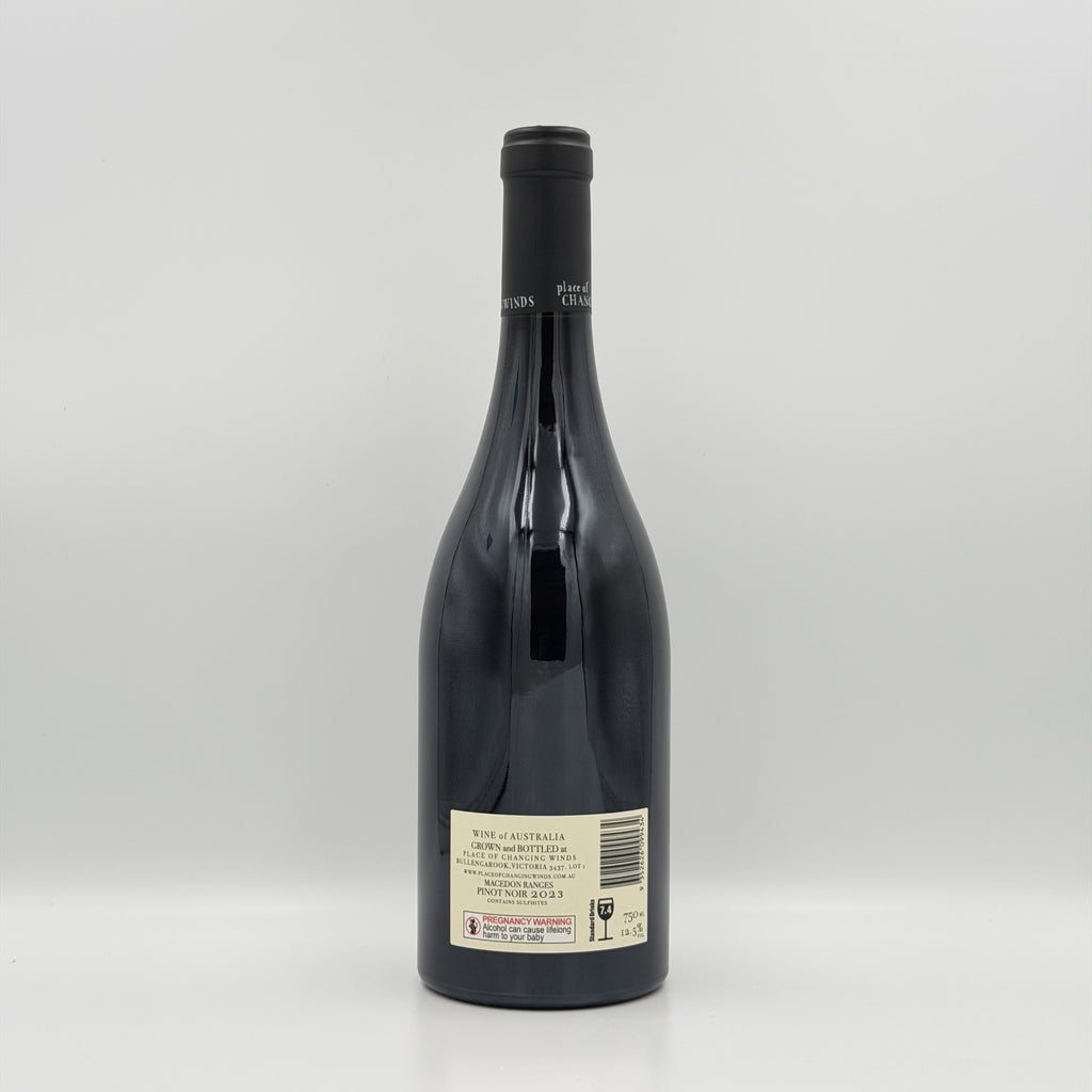 2023 Place of Changing Winds “Between Two Mountains” Pinot Noir – 750ml