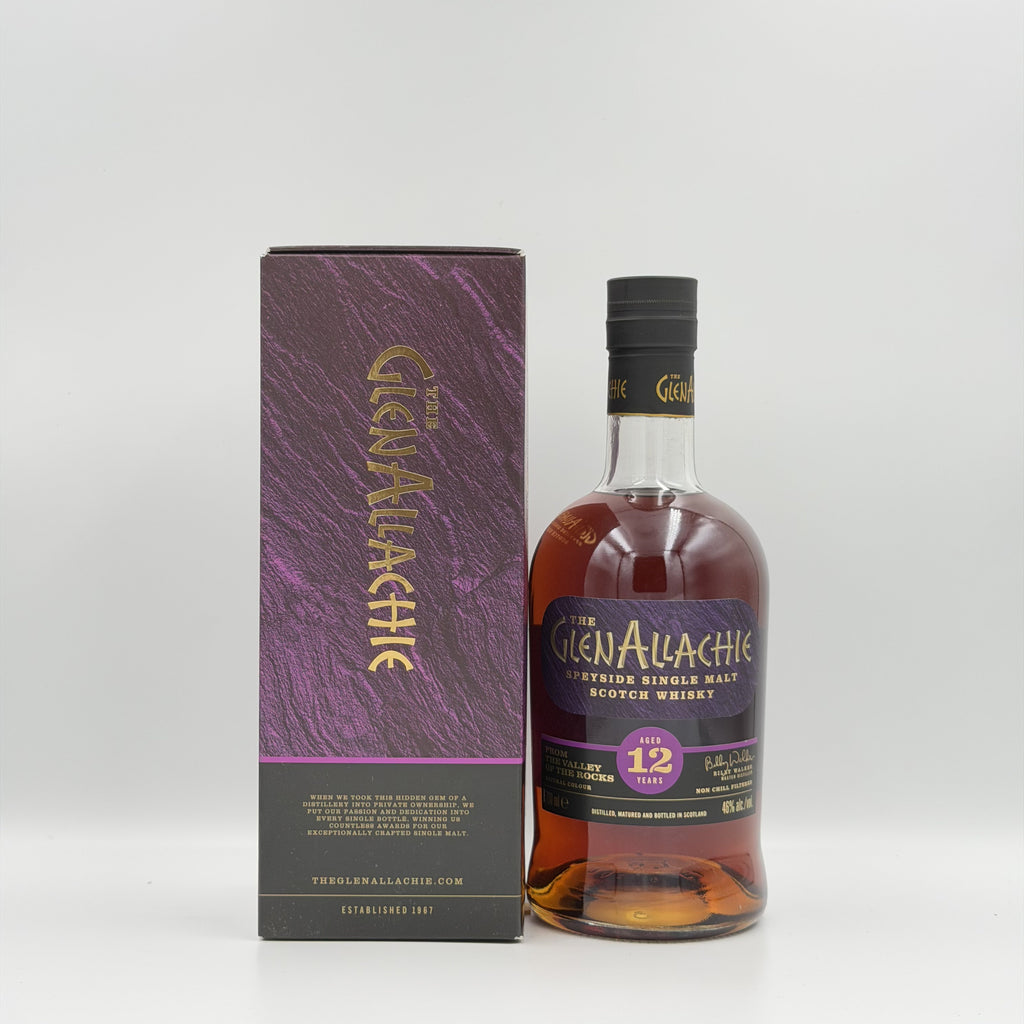 The GlenAllachie 12 Year Old Speyside Single Malt Scotch Whisky – 700ml