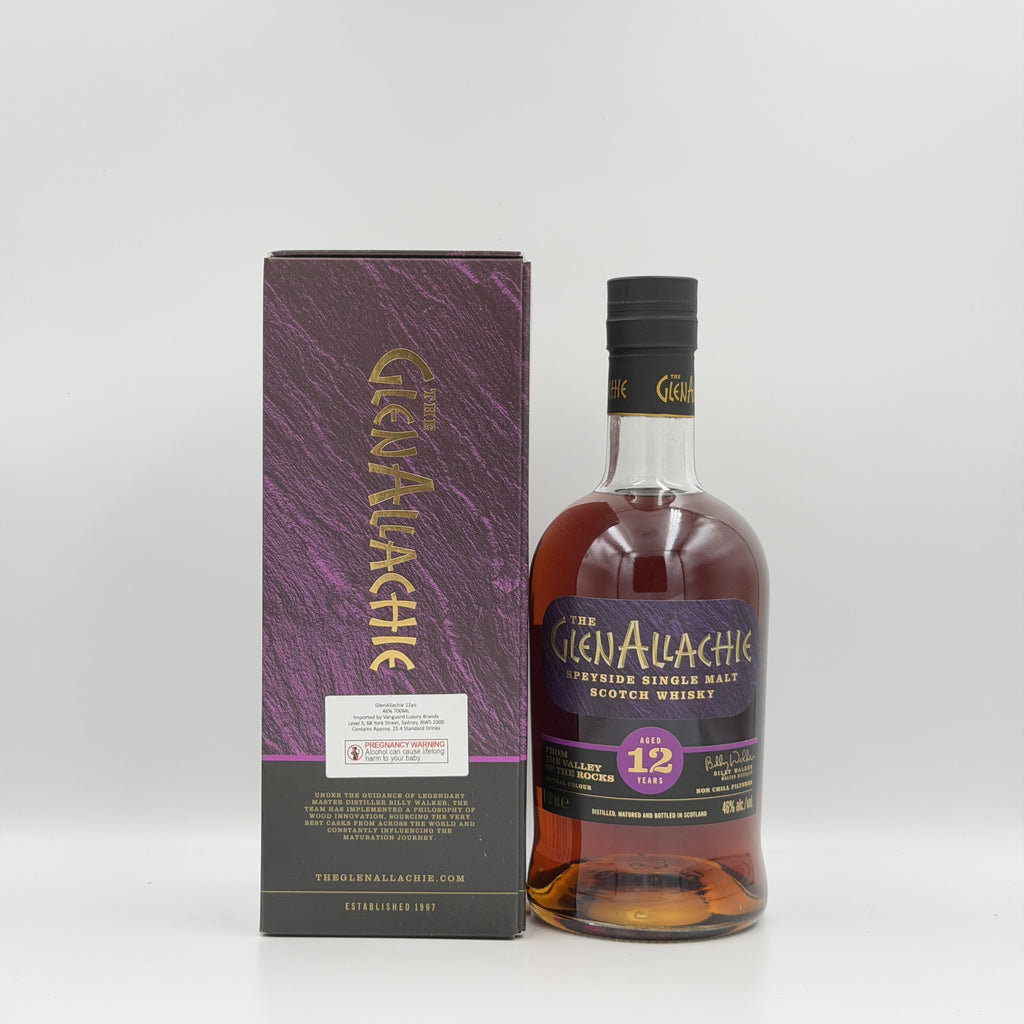 The GlenAllachie 12 Year Old Speyside Single Malt Scotch Whisky – 700ml
