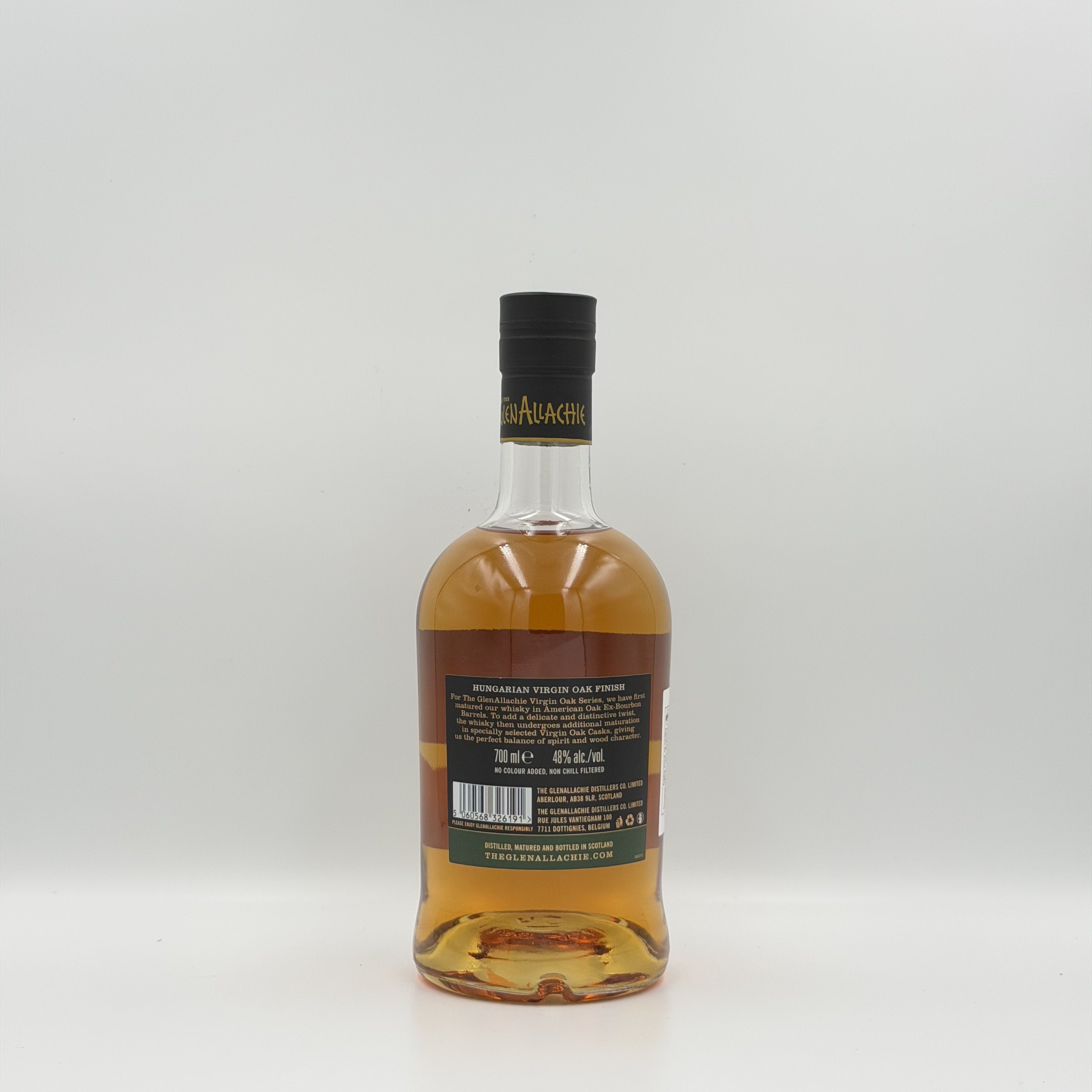 The GlenAllachie 7 Year Old Virgin Oak Hungarian Oak Finish Speyside Single Malt Scotch Whisky – 700ml