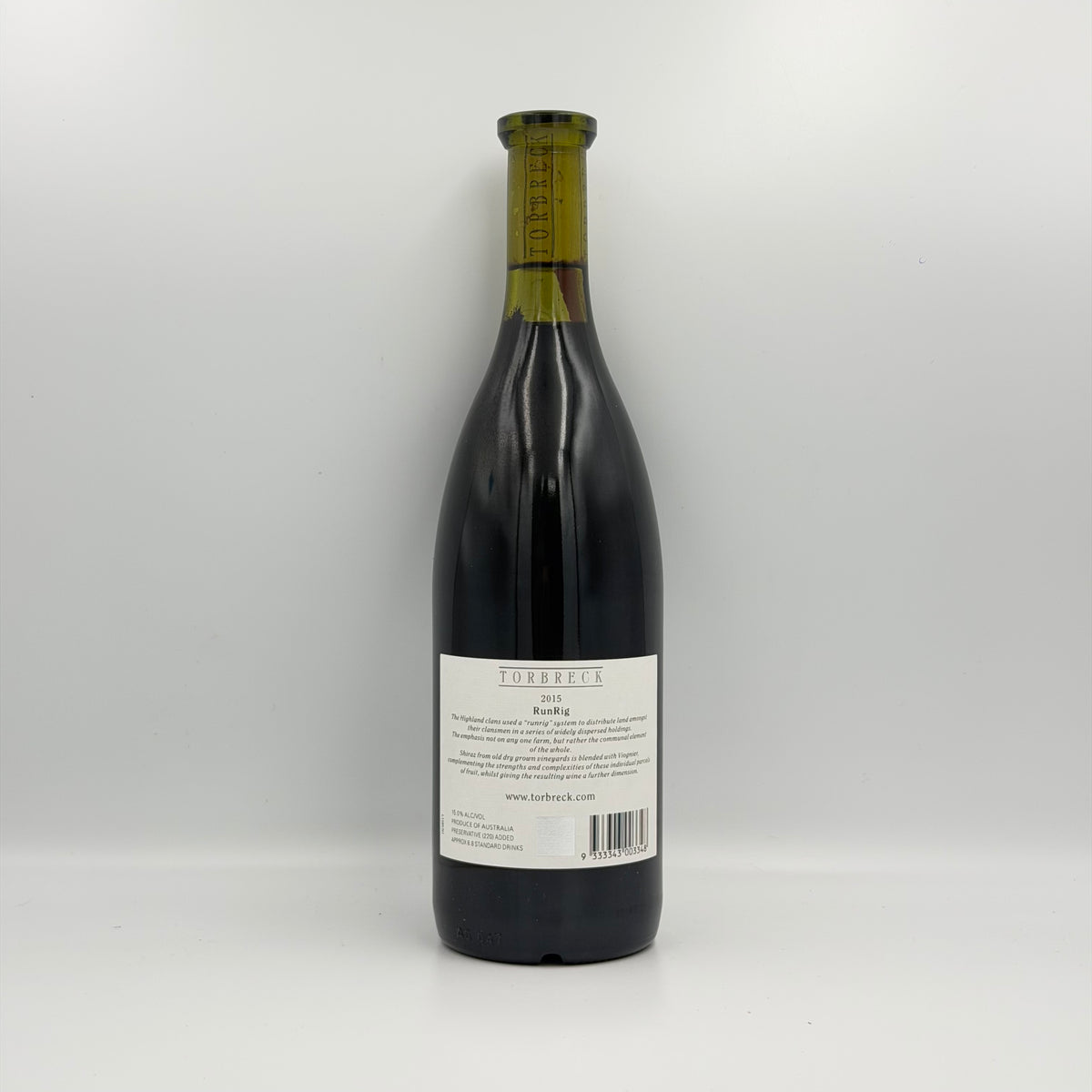 Torbreck RunRig Shiraz 2015
