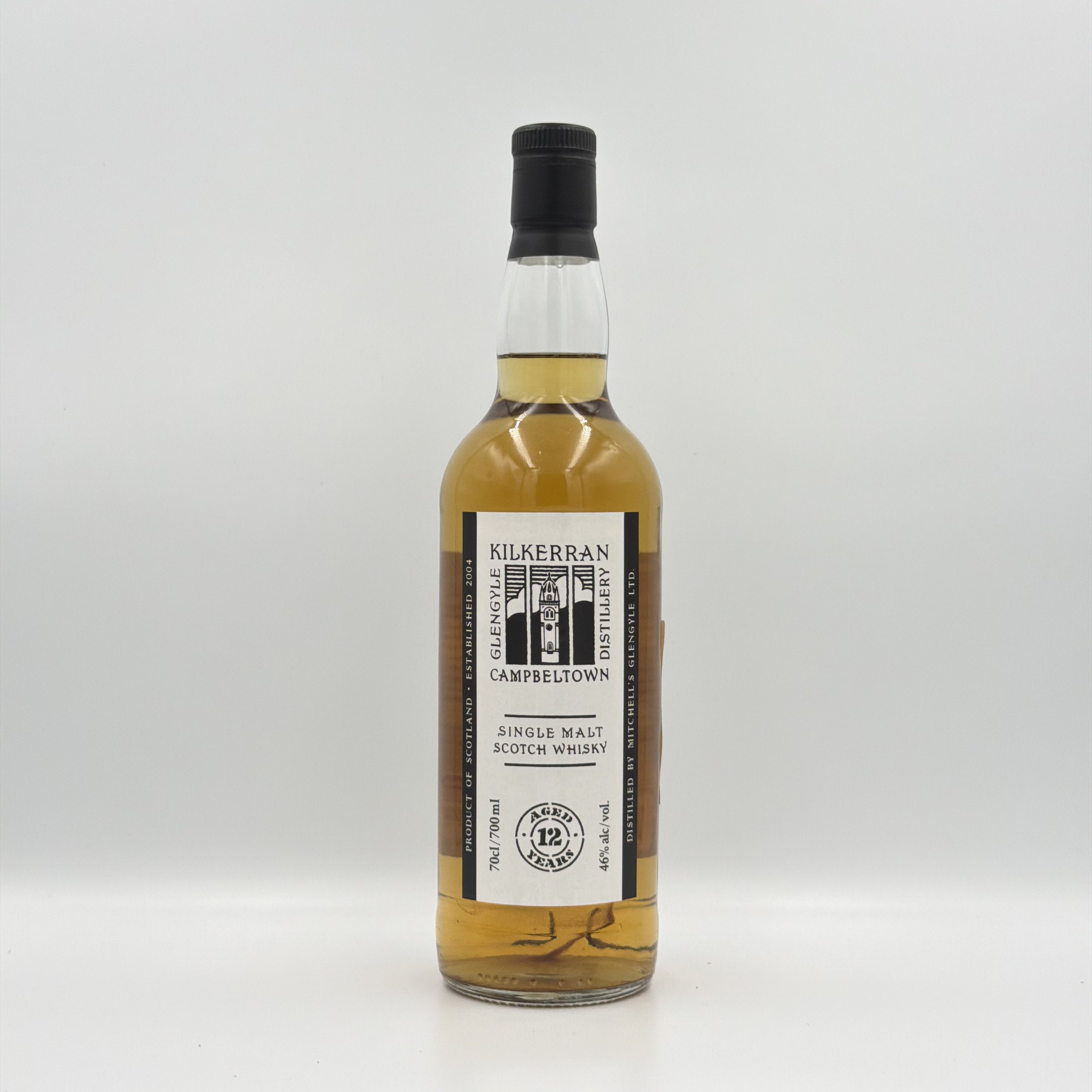 Kilkerran 12 Year Old Campbeltown Single Malt Scotch Whisky 700ml