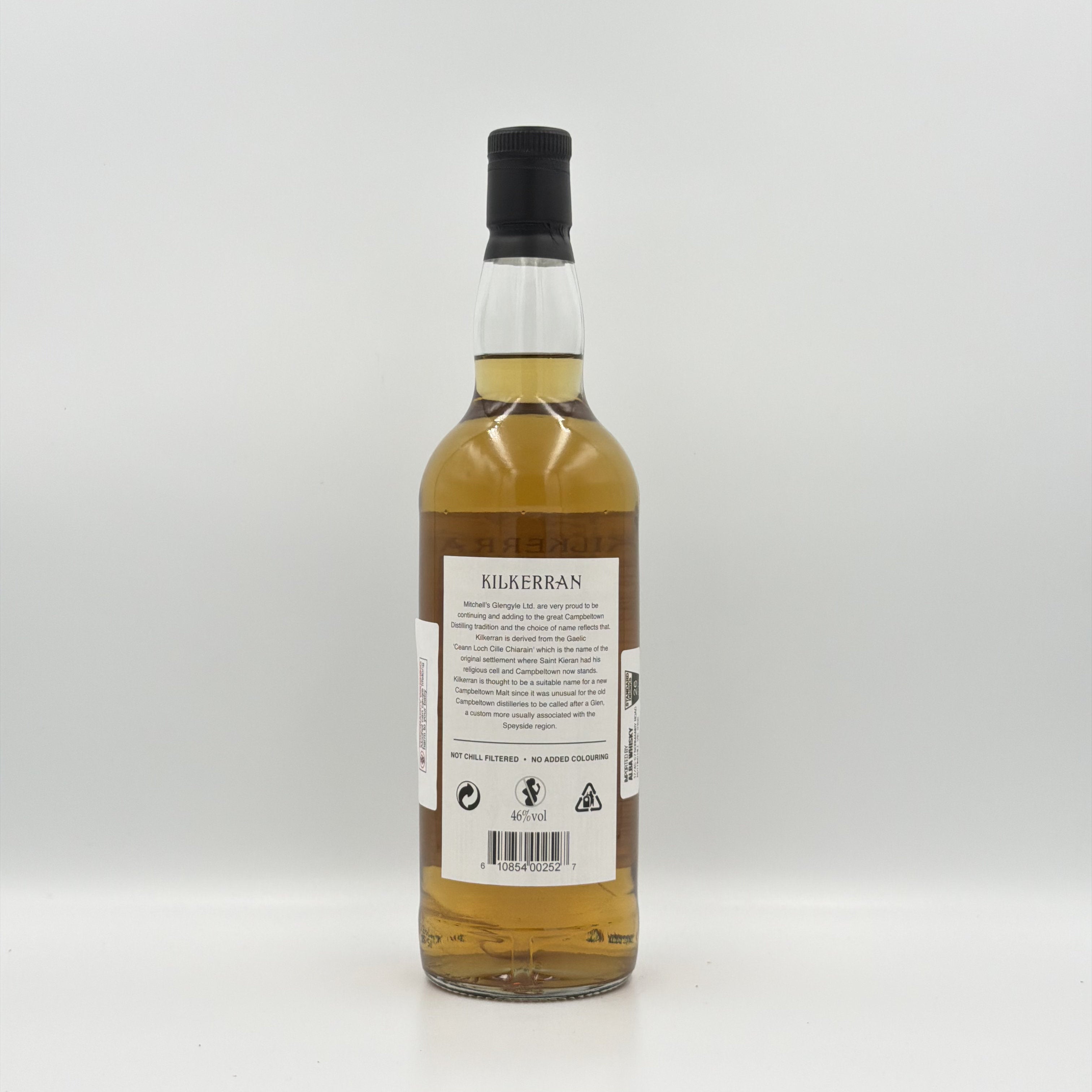 Kilkerran 12 Year Old Campbeltown Single Malt Scotch Whisky 700ml 