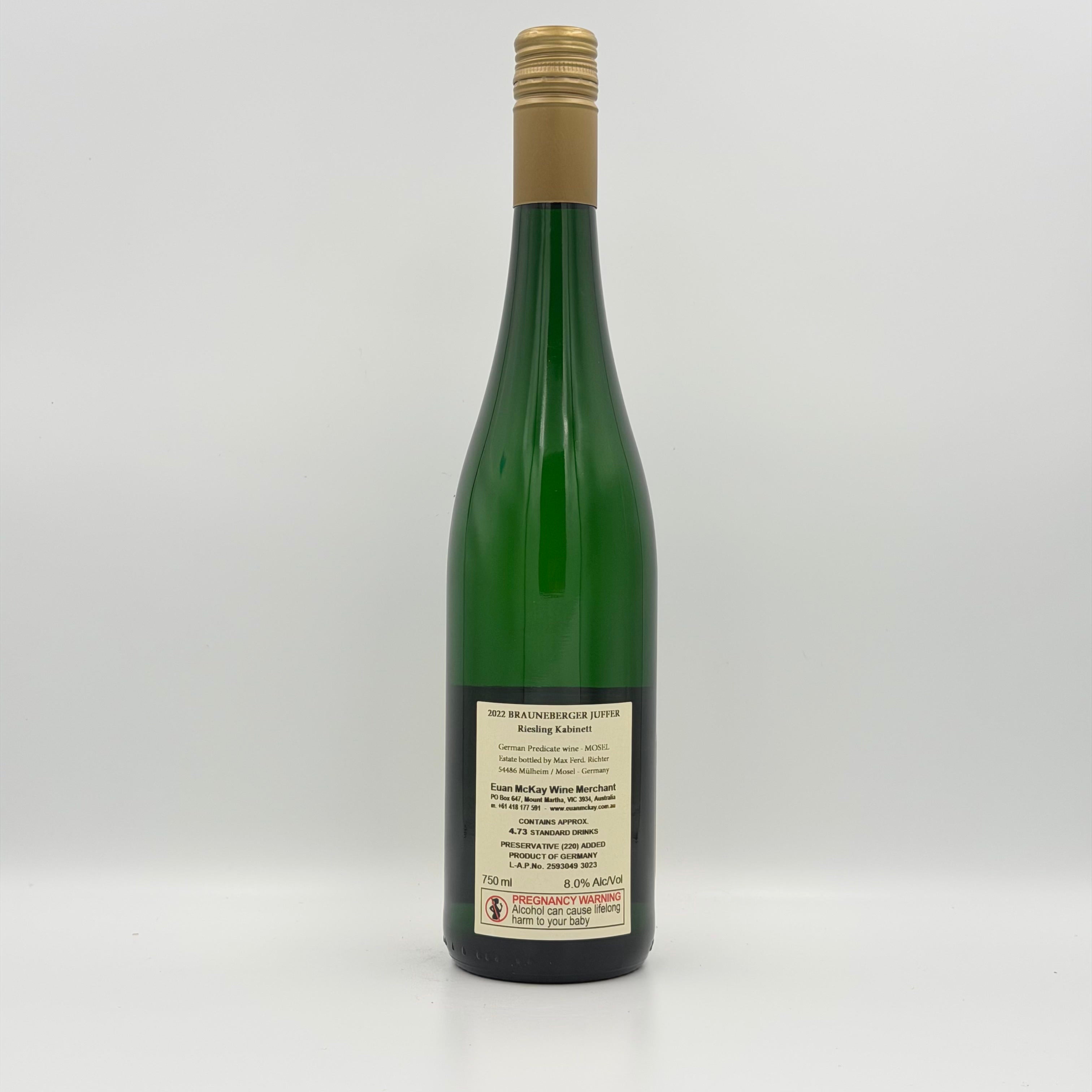 Max Ferdinand Richter Brauneberger Juffer Riesling Kabinett 2022 750ml