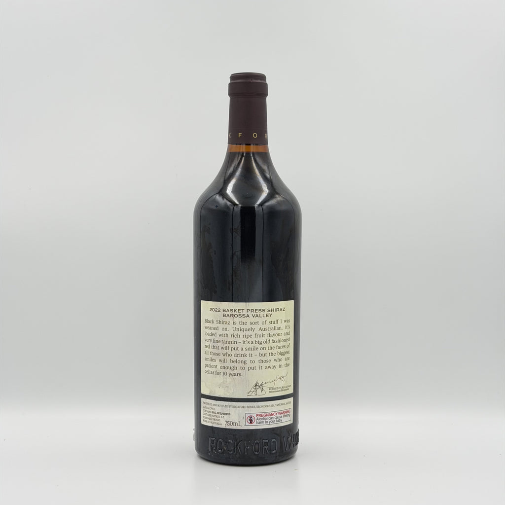 Rockford Basket Press Shiraz 2022 Red Wine 750ml