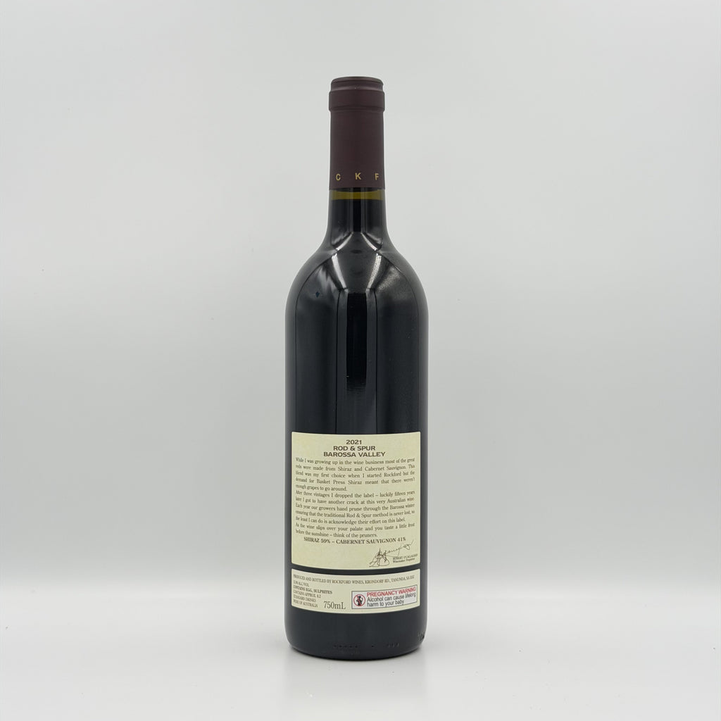 Rockford Rod & Spur Shiraz Cabernet 2021 Red Wine 750ml