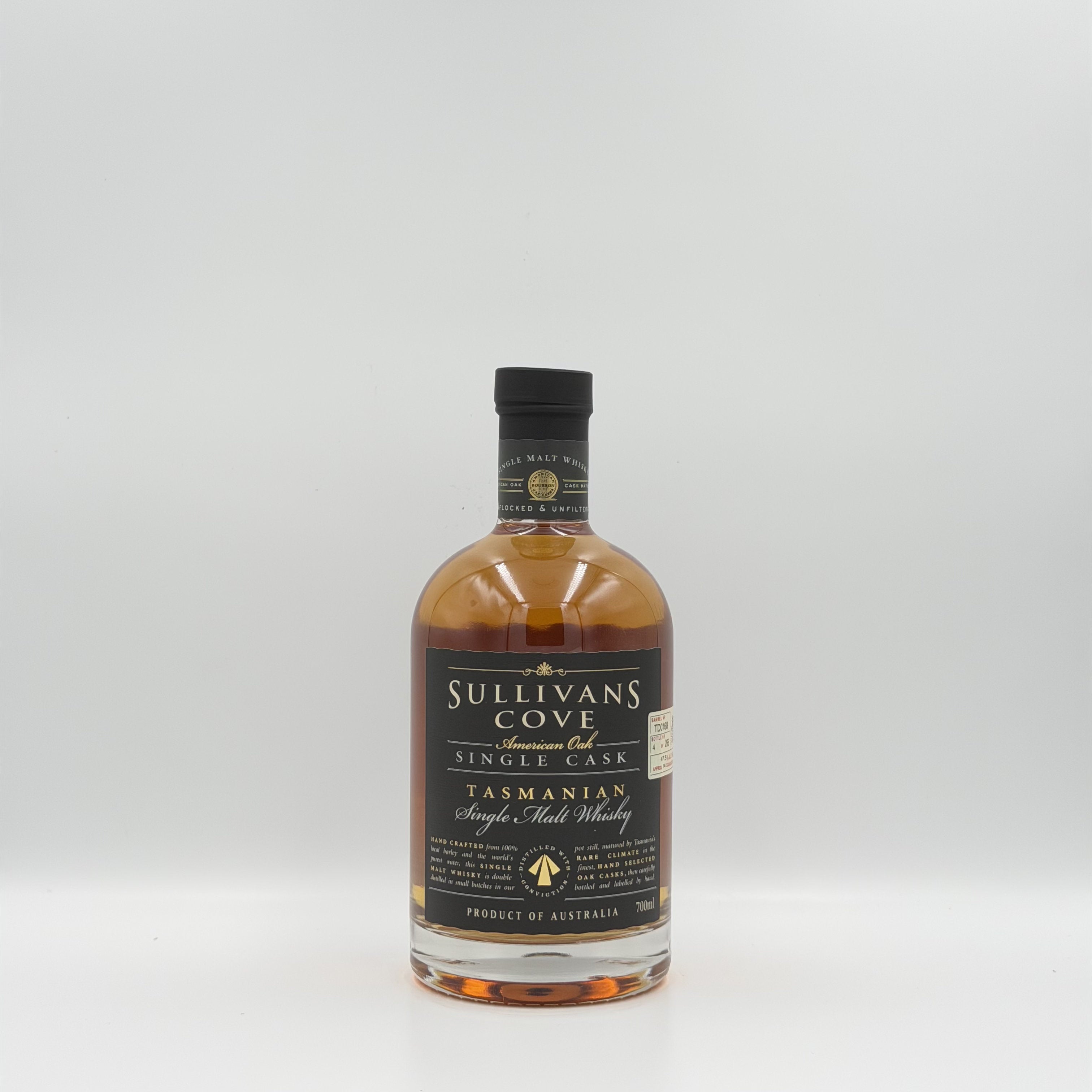 Sullivans Cove American Oak Single Cask Tasmanian Single Malt Whisky 