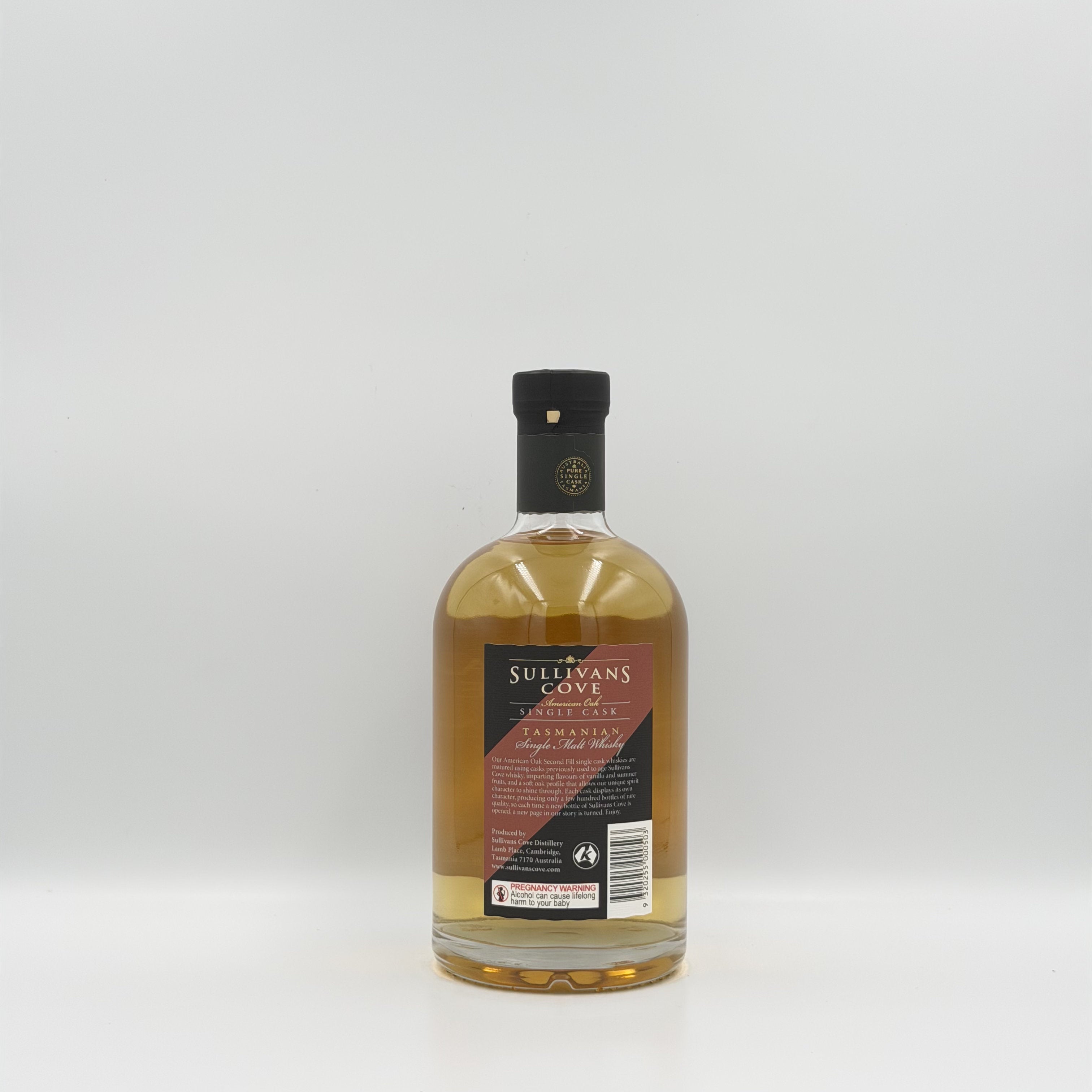 Sullivans Cove American Oak Single Cask Tasmanian Single Malt Whisky 