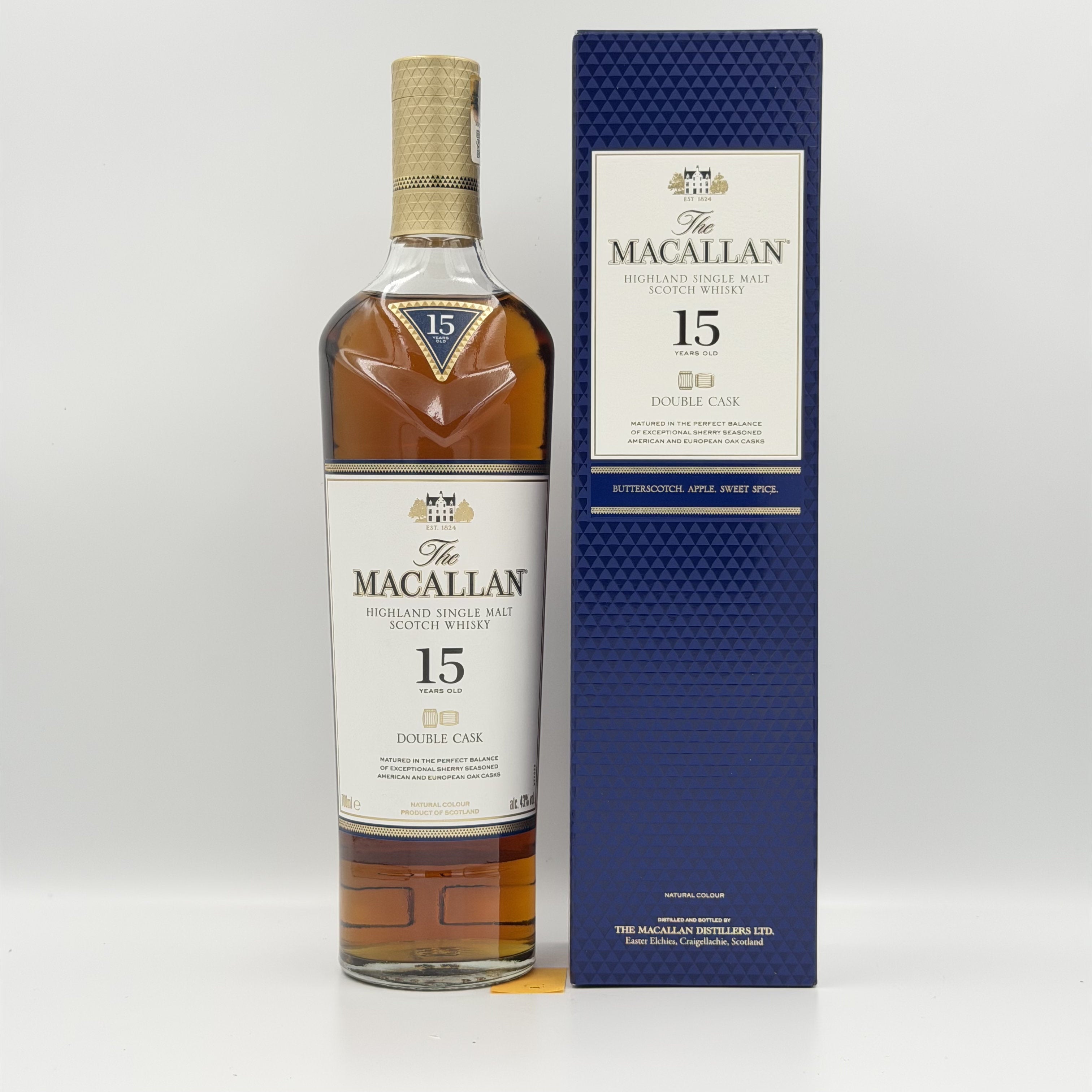 The Macallan 15 Year Old Double Cask Single Malt Scotch Whisky 700ml