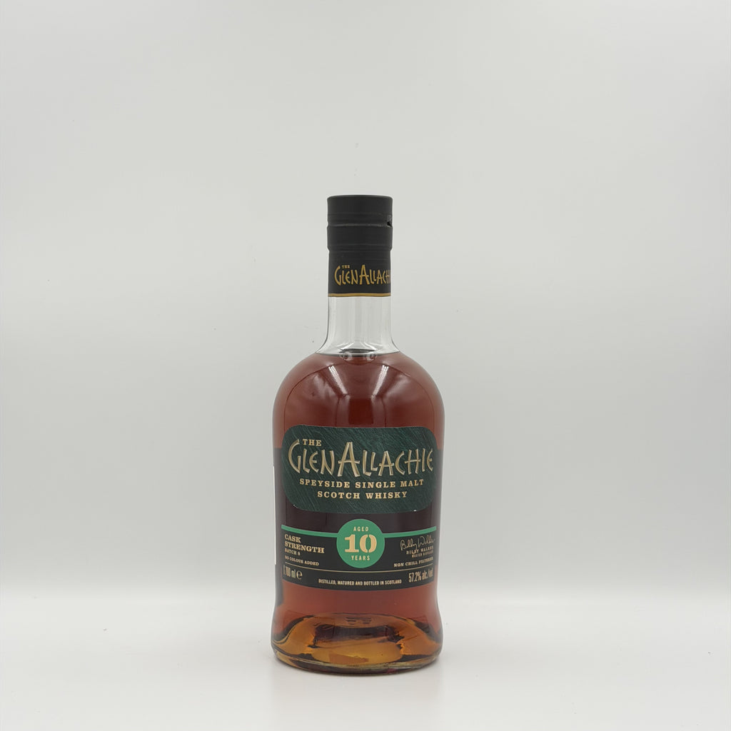 The GlenAllachie 10 Year Old Cask Strength Batch 8 Speyside Single Malt Scotch Whisky 700ml