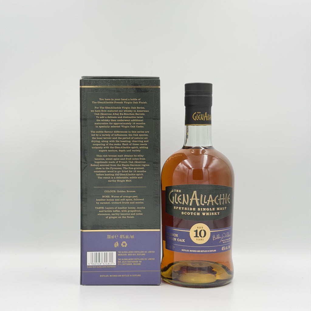 The GlenAllachie 10 Year Old Virgin Oak French Oak Finish 700ml (Limited Edition)