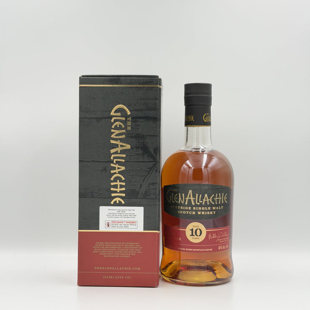 The GlenAllachie 10 Year Old Virgin Oak Spanish Oak Finish 700ml