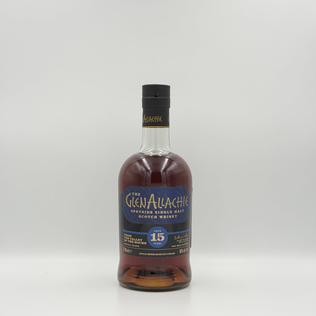 The GlenAllachie 15 Year Old Speyside Single Malt Scotch Whisky 700ml