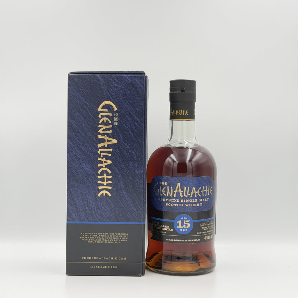 The GlenAllachie 15 Year Old Speyside Single Malt Scotch Whisky 700ml