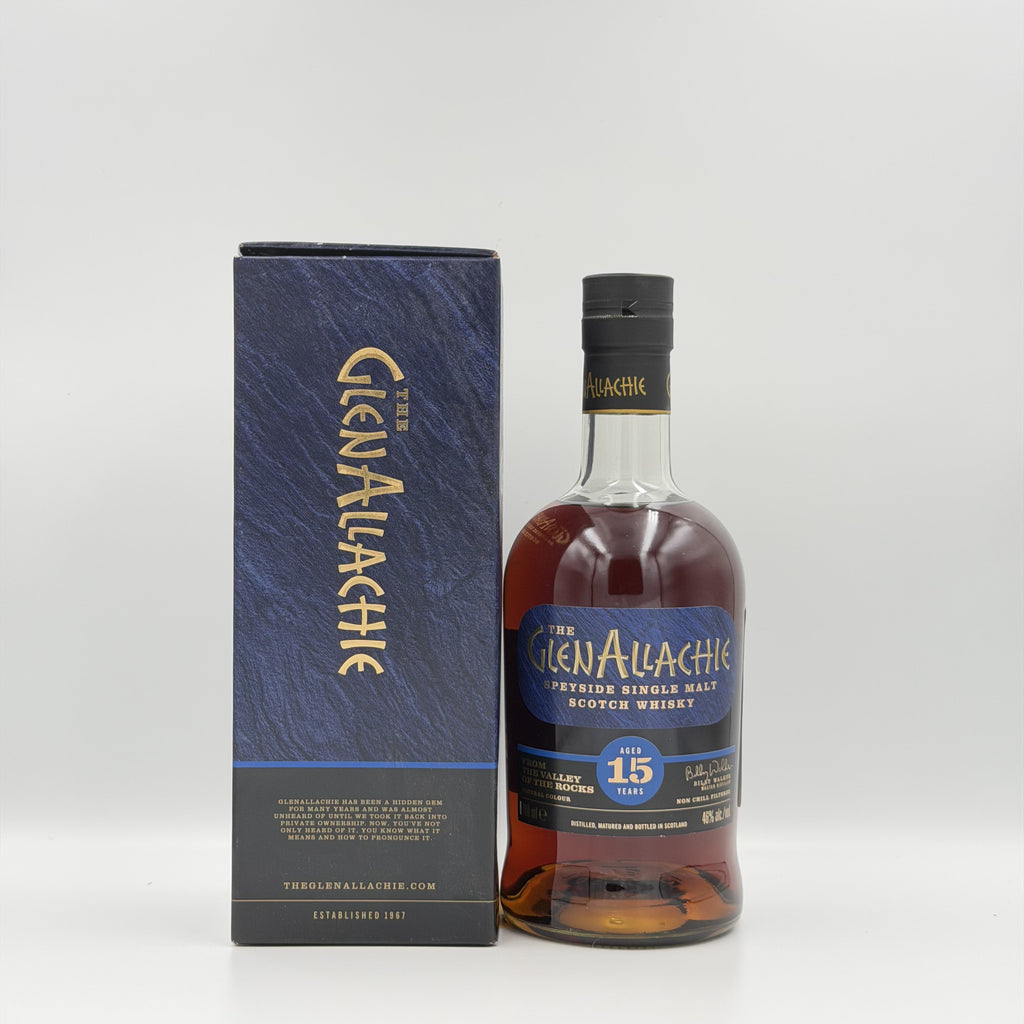 The GlenAllachie 15 Year Old Speyside Single Malt Scotch Whisky 700ml
