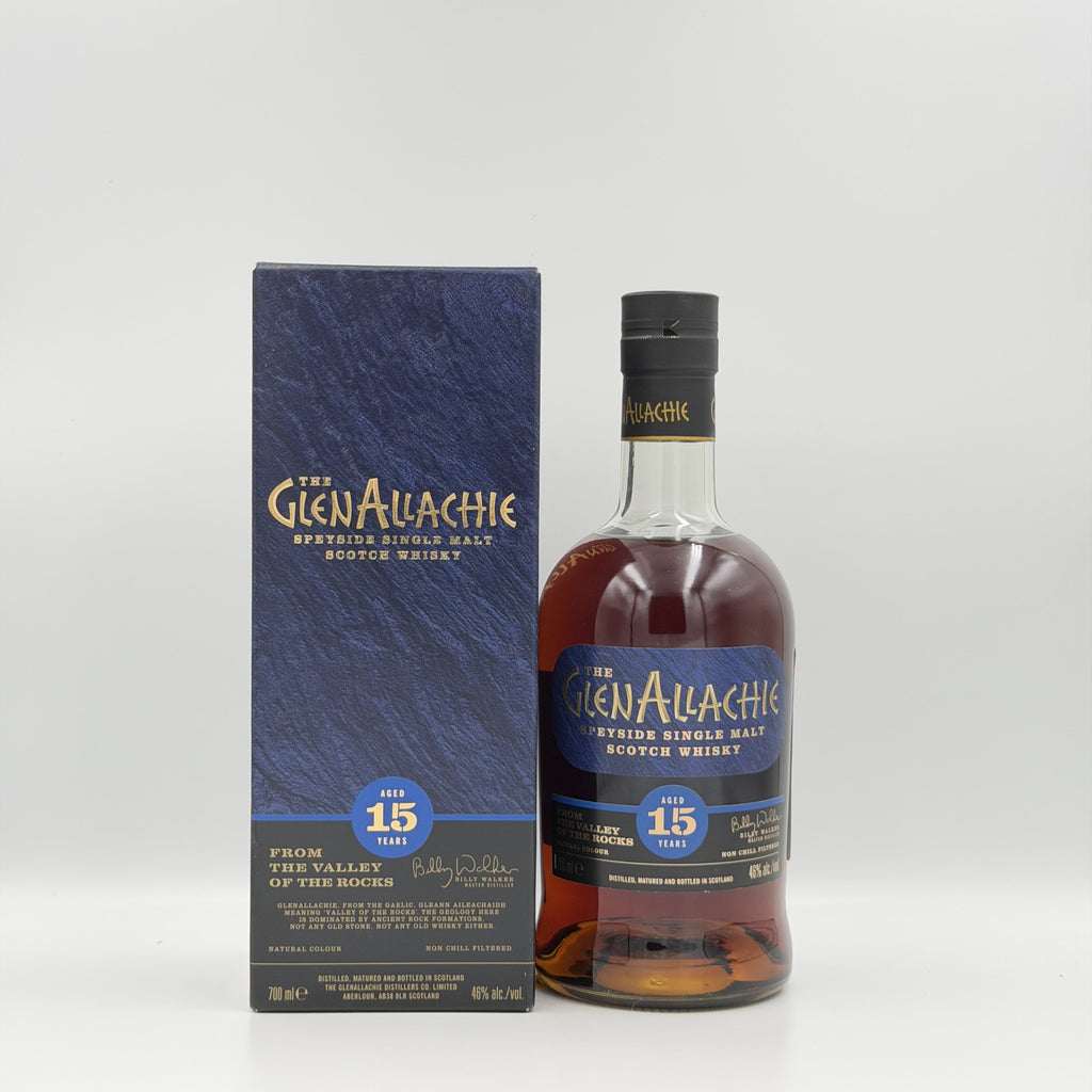 The GlenAllachie 15 Year Old Speyside Single Malt Scotch Whisky 700ml