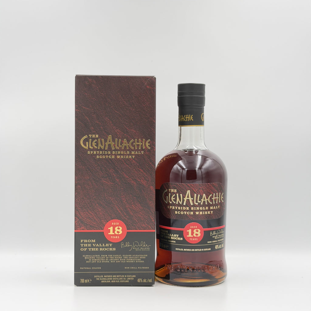 The GlenAllachie 18 Year Old Speyside Single Malt Scotch Whisky 700ml