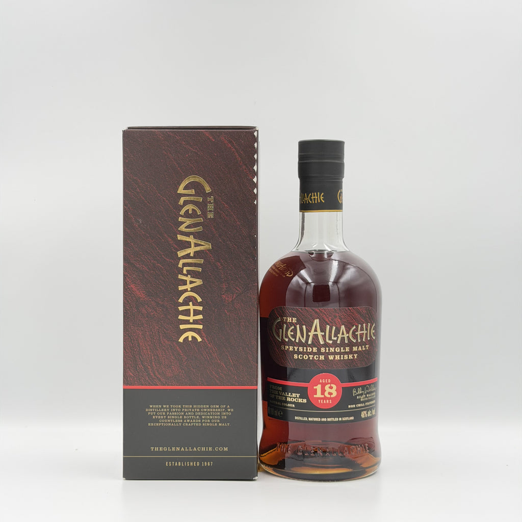 The GlenAllachie 18 Year Old Speyside Single Malt Scotch Whisky 700ml