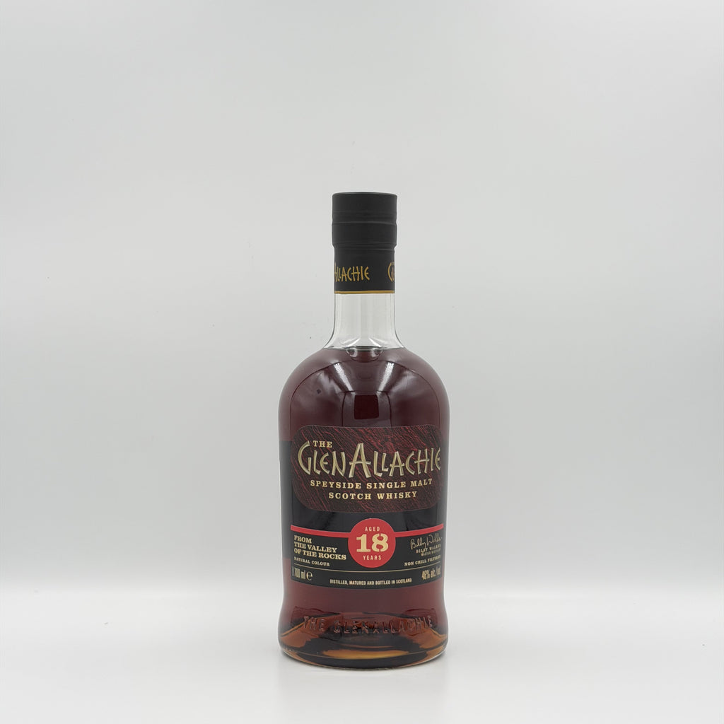 The GlenAllachie 18 Year Old Speyside Single Malt Scotch Whisky 700ml