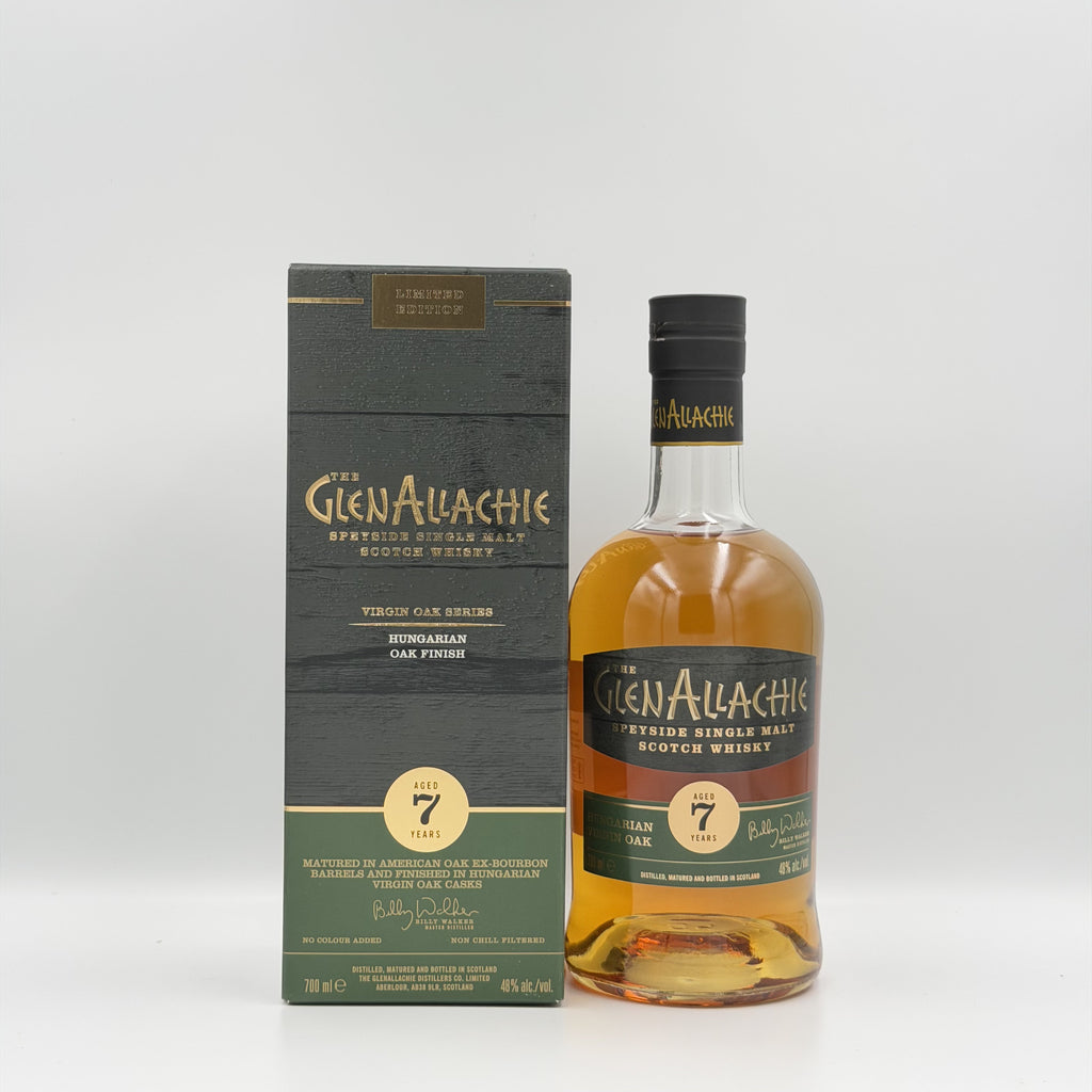 The GlenAllachie 7 Year Old Virgin Oak Hungarian Oak Finish 700ml