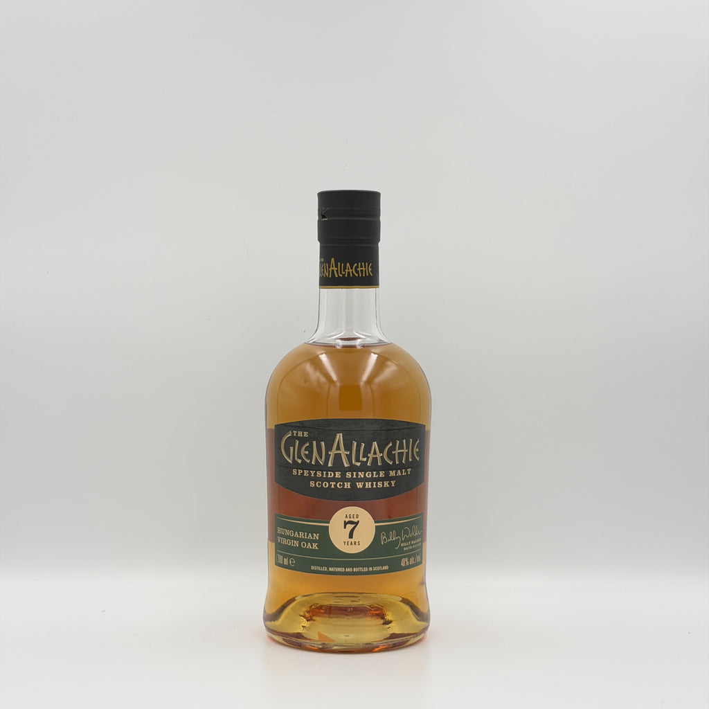 The GlenAllachie 7 Year Old Virgin Oak Hungarian Oak Finish 700ml