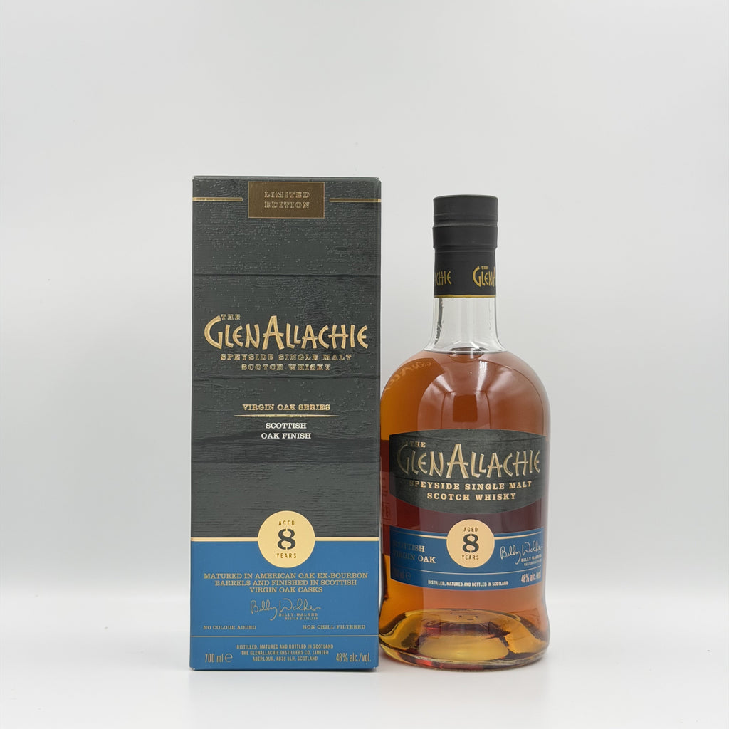 The GlenAllachie 8 Year Old Virgin Oak Scottish Oak Finish 700ml