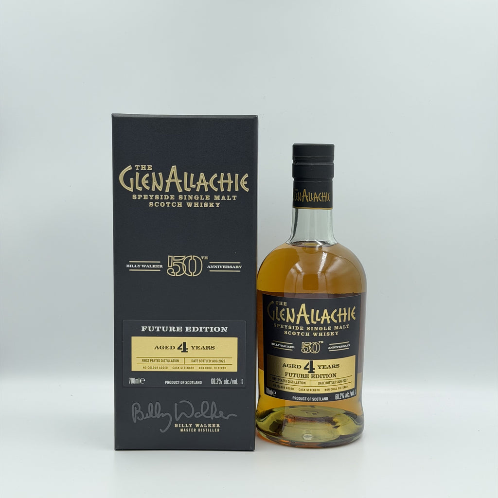 The GlenAllachie Billy Walker 50th Anniversary Future Edition 4 Years Old Single Malt Scotch Whisky 700ml