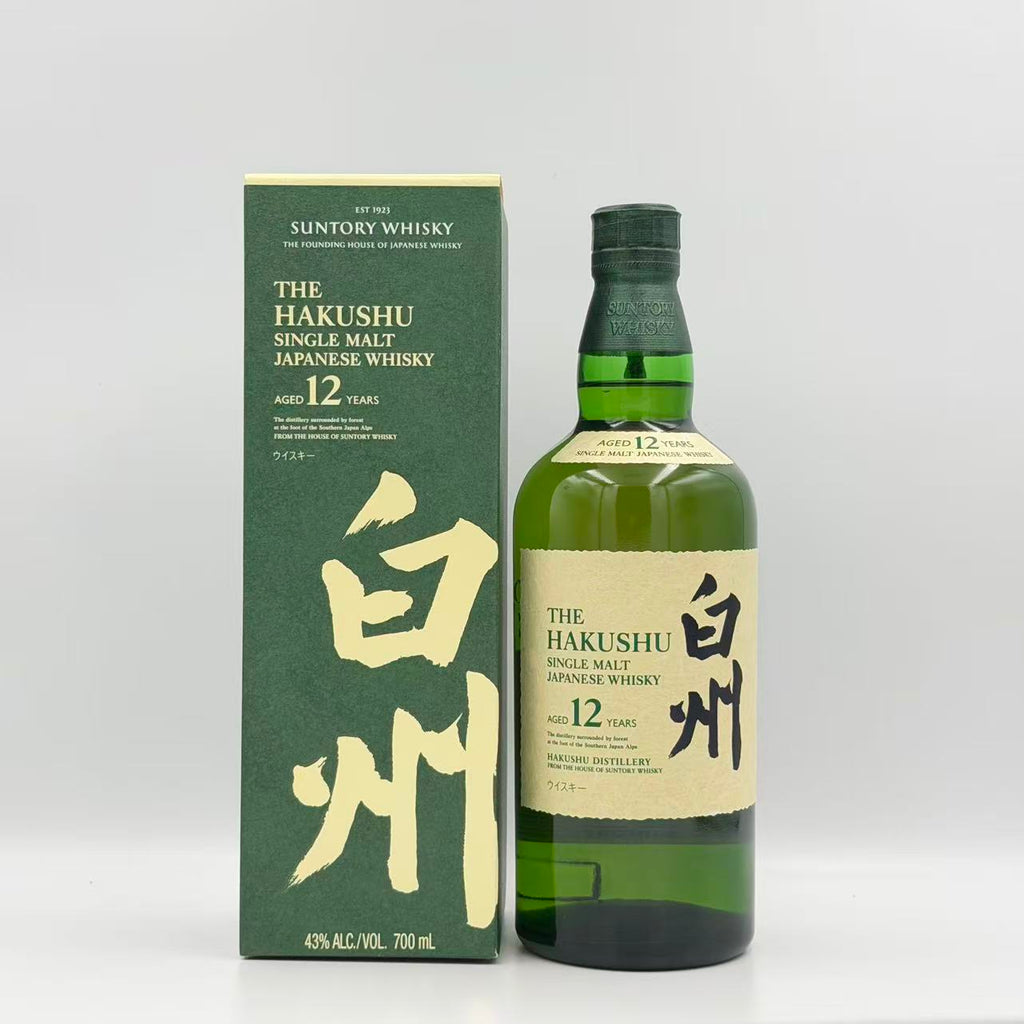 The Hakushu 12 Year Old Single Malt Japanese Whisky 700ml