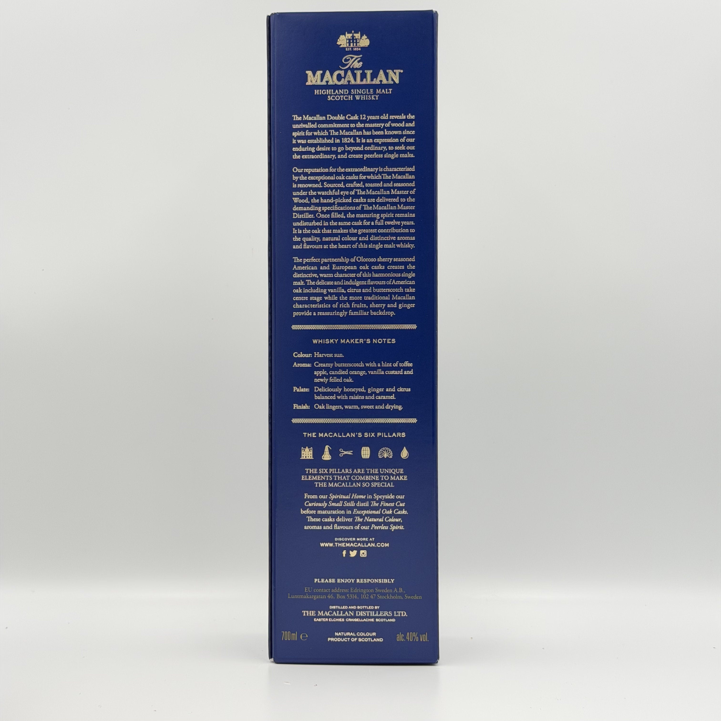 The Macallan 12 Year Old Double Cask Single Malt Scotch Whisky 700ml