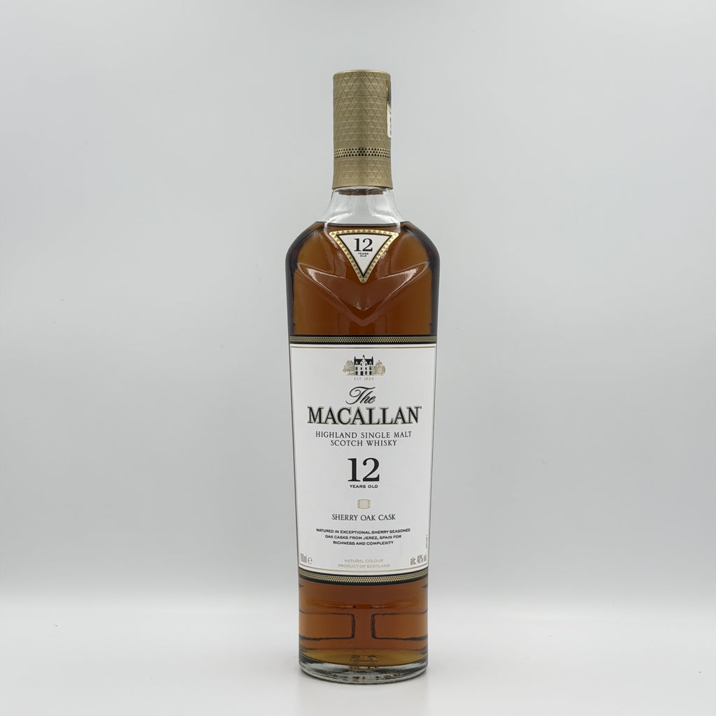 The Macallan 12 Year Old Sherry Oak Single Malt Scotch Whisky 700ml