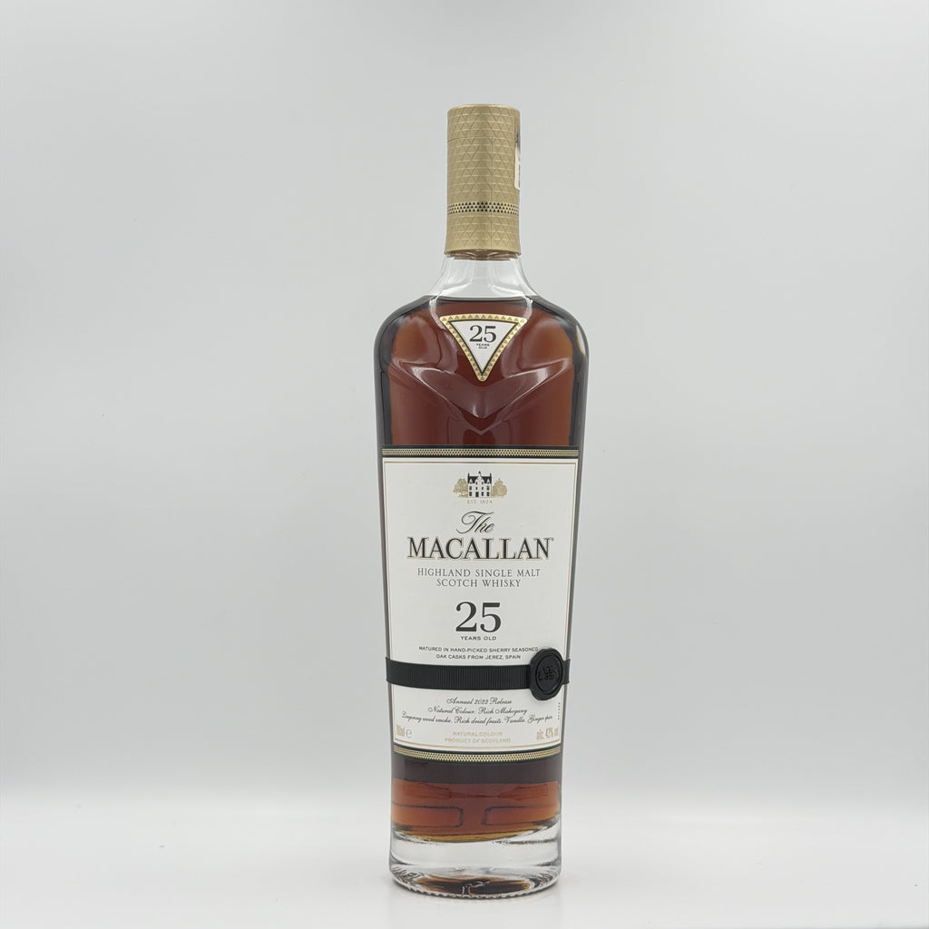 The Macallan Sherry Oak 25 Years Old Single Malt Scotch Whisky 700ml