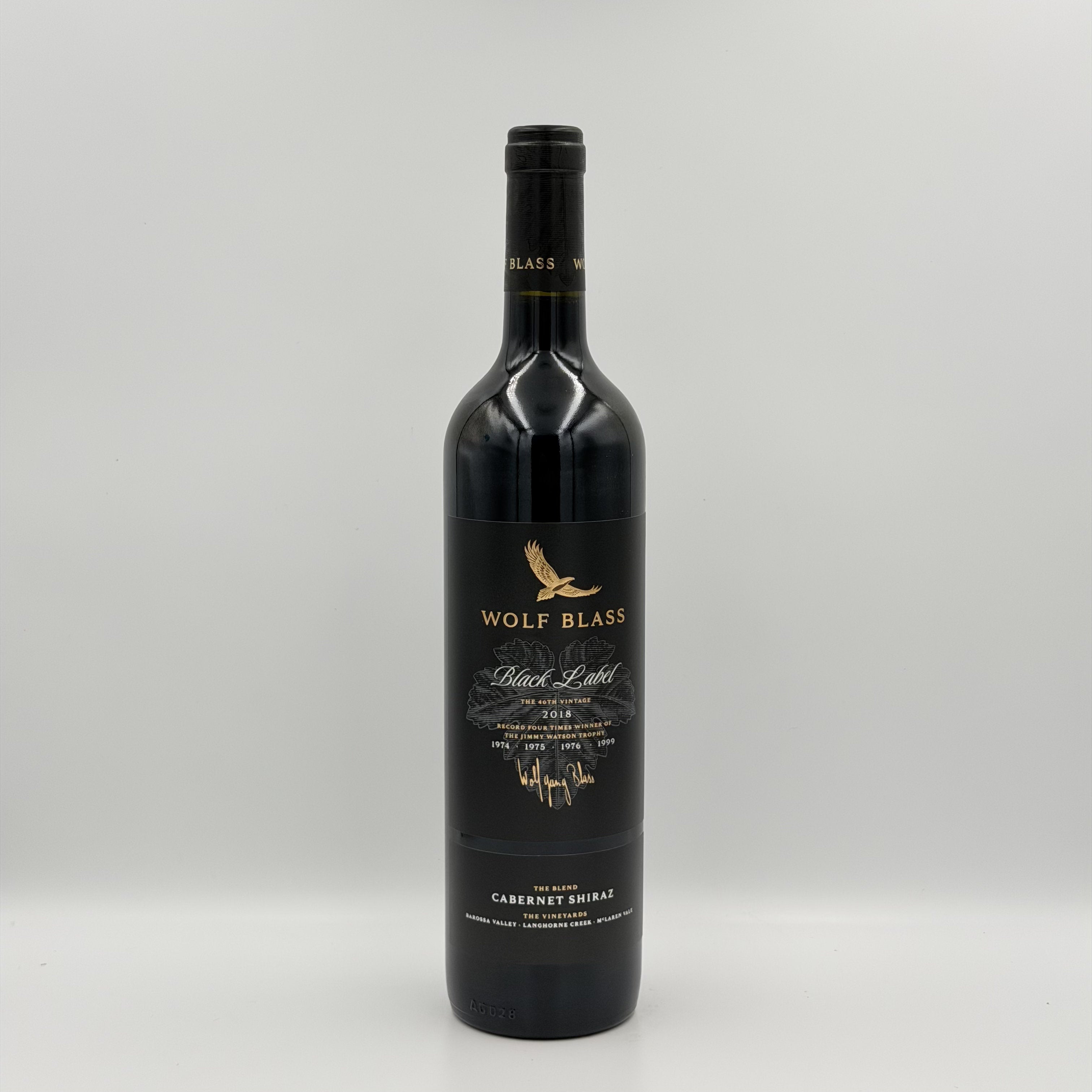 Wolf Blass Black Label Cabernet Shiraz 2018 750ml